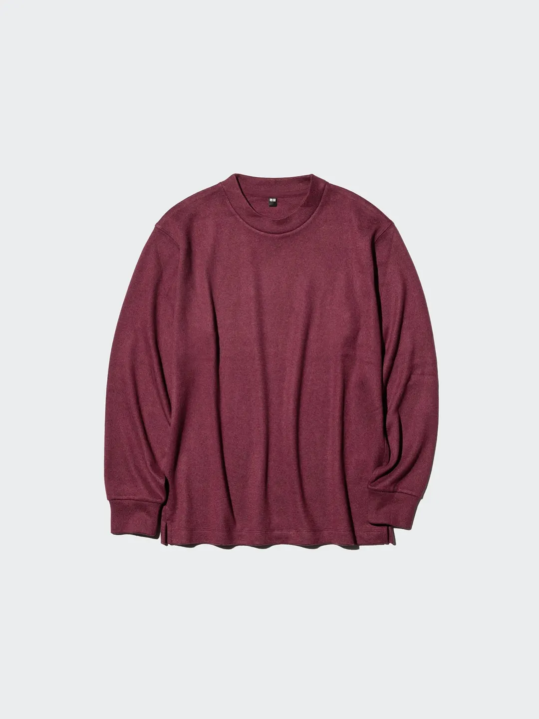 Джемпер из мягкого вязаного флиса с круглым вырезом, Uniqlo