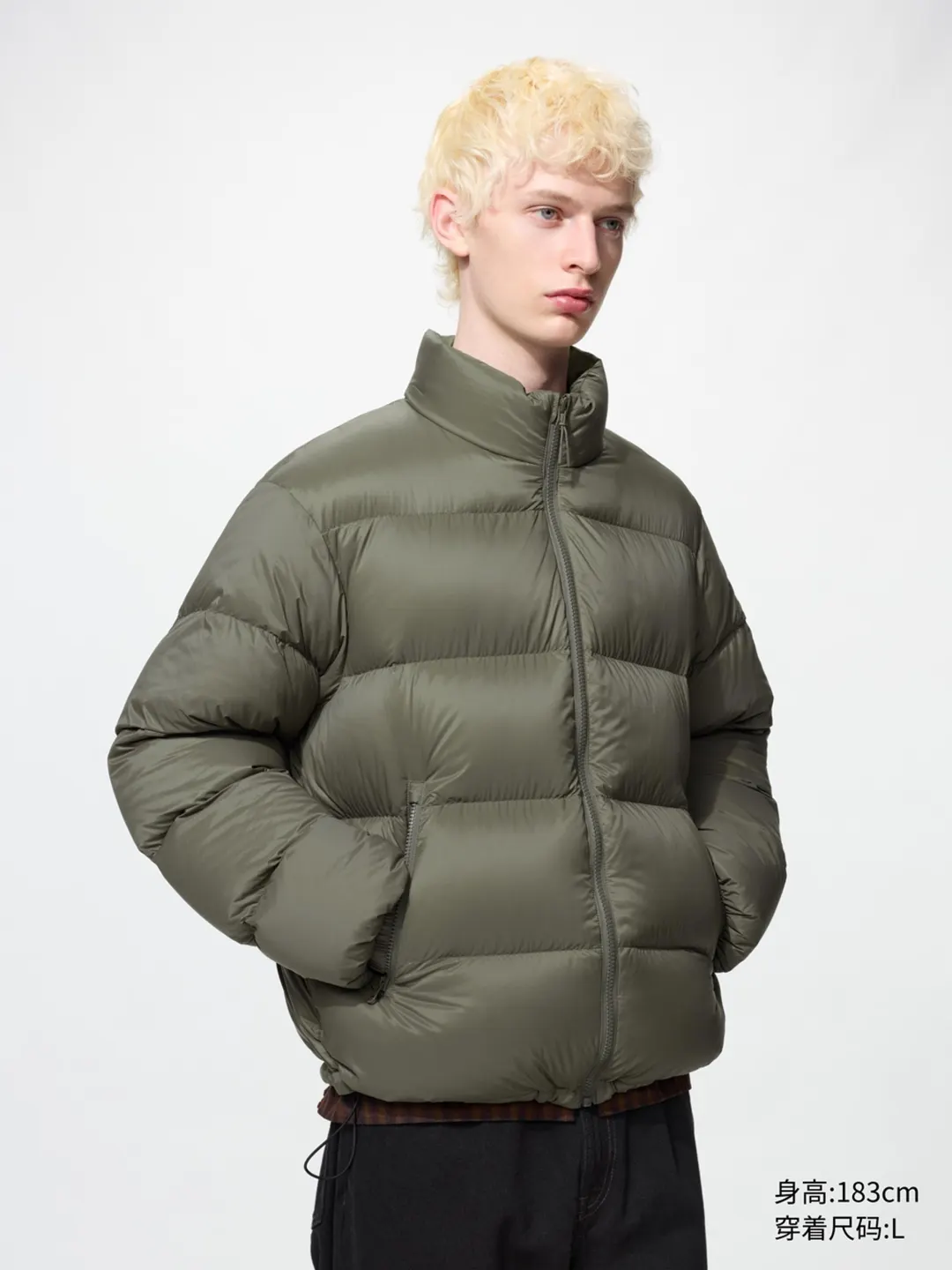 Куртка легкая пуховая объемная, Uniqlo