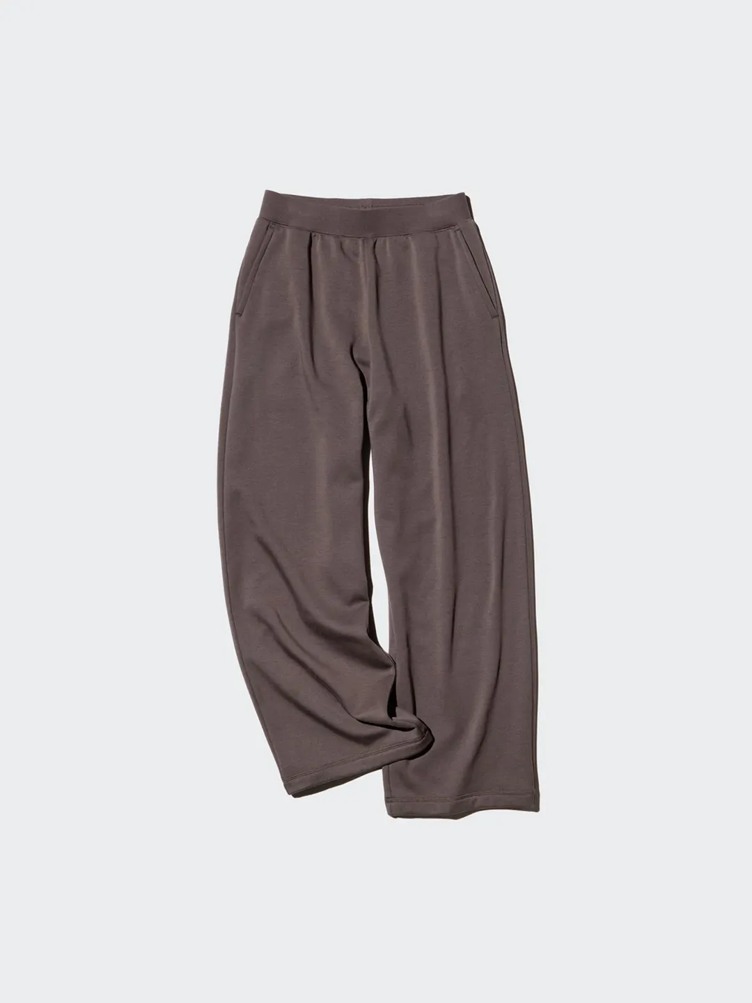 Брюки спортивные широкие из искусственного меха под овчину, Uniqlo