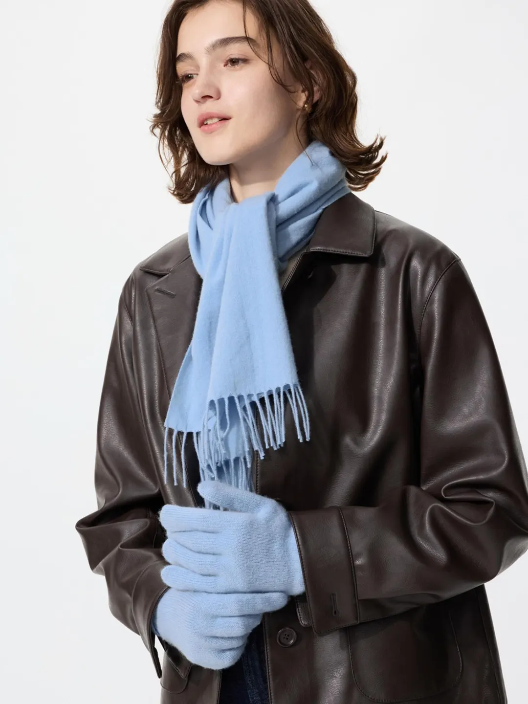 Шарф кашемировый, Uniqlo