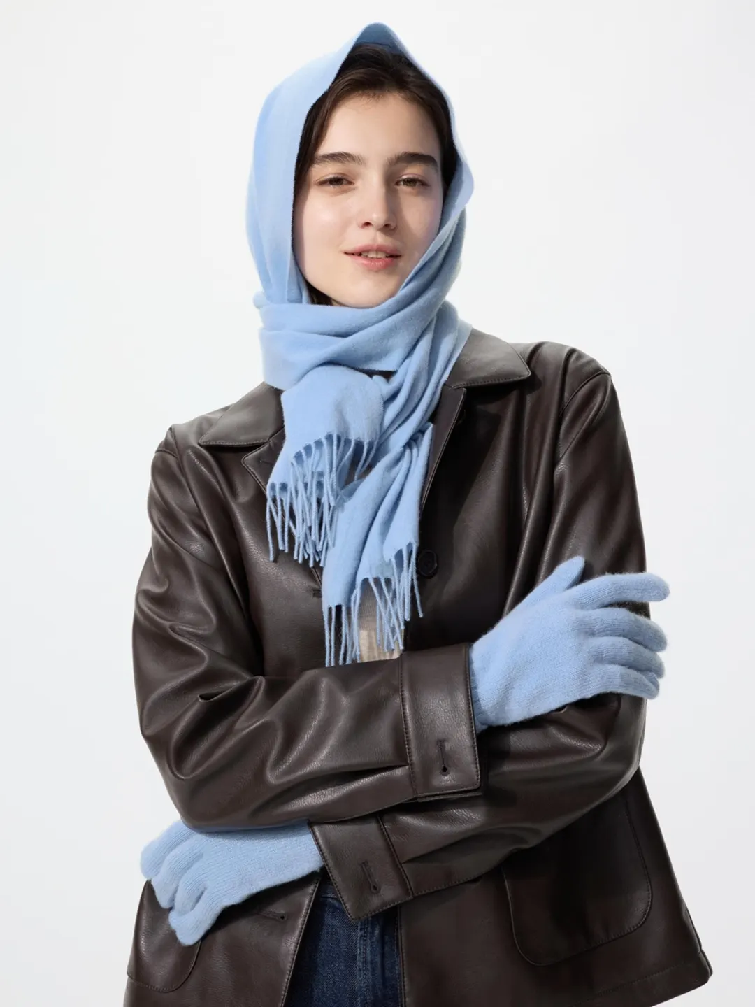 Шарф кашемировый, Uniqlo