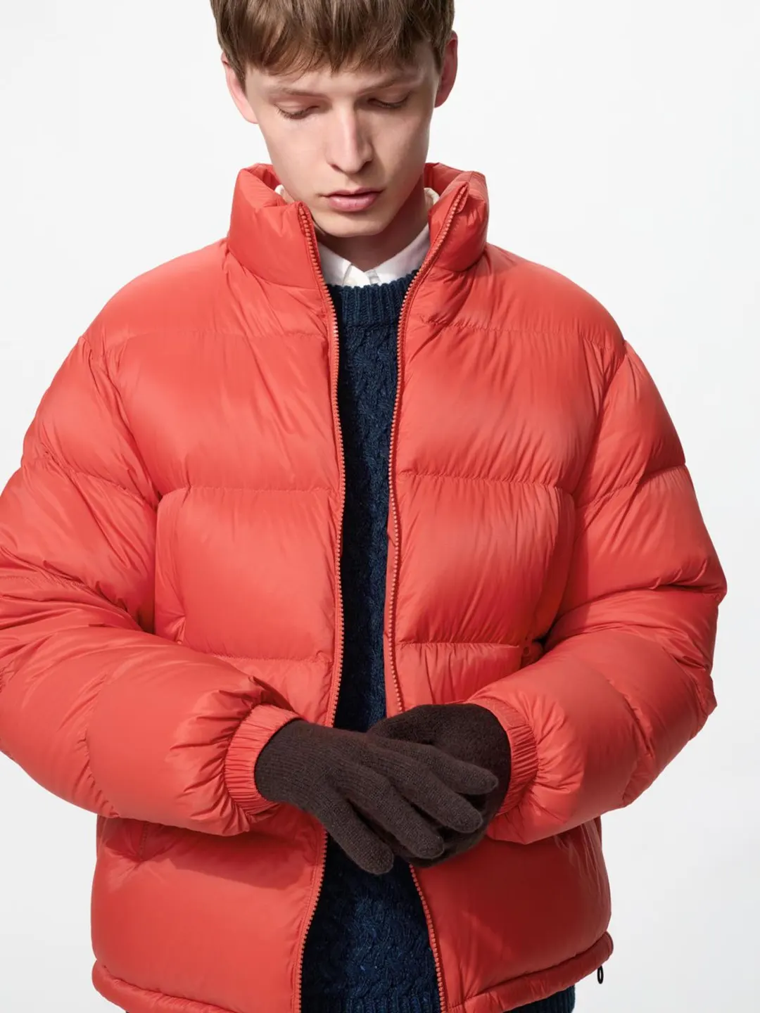 Перчатки кашемировые, Uniqlo