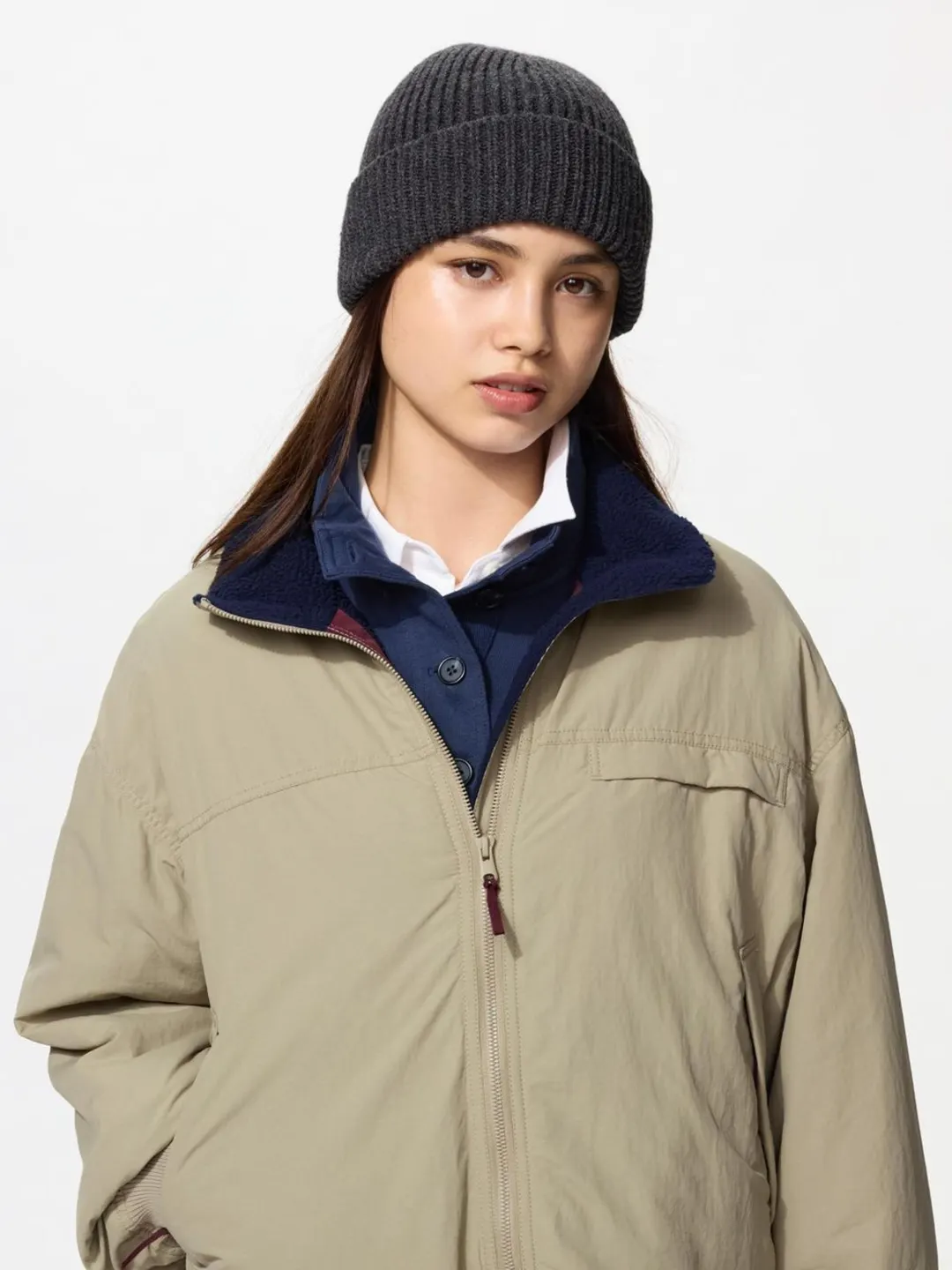 Вязаная шапка HEATTECH, Uniqlo