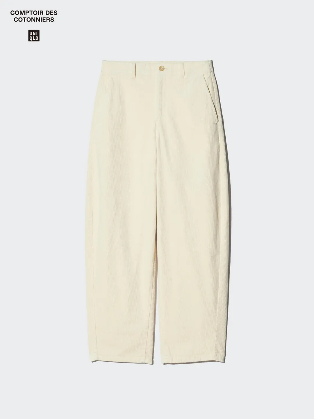 Брюки вельветовые свободного кроя, Uniqlo