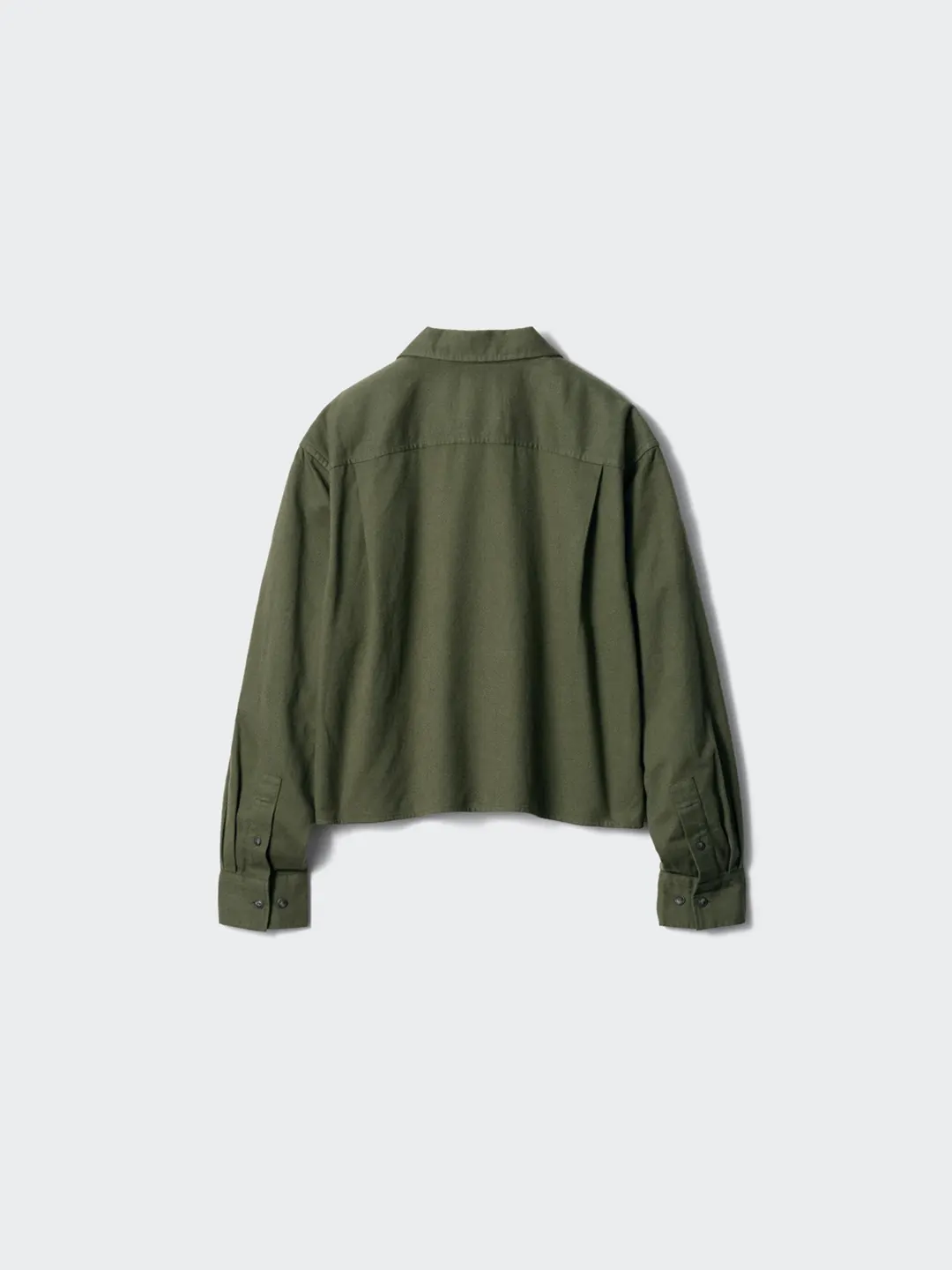 Фланелевая рубашка прямого кроя с длинными рукавами, Uniqlo