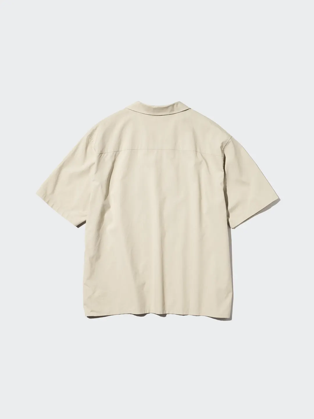 Рубашка из смесового модала с отложным воротником, Uniqlo