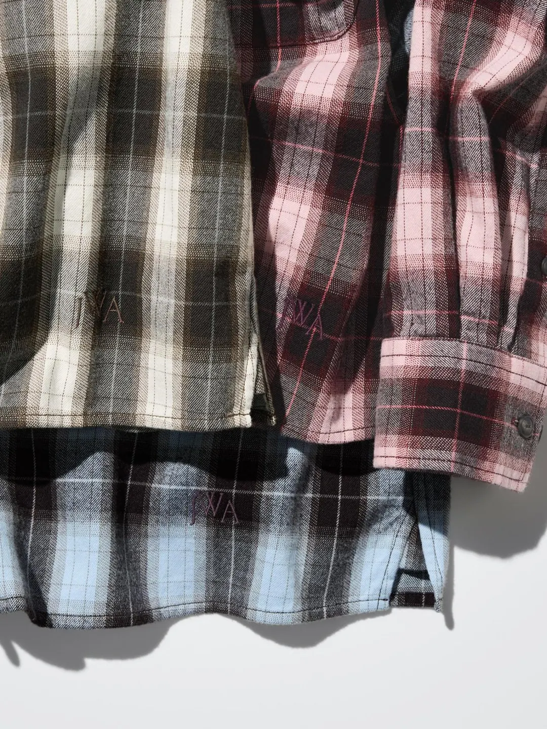 Фланелевая рубашка прямого кроя в клетку, Uniqlo