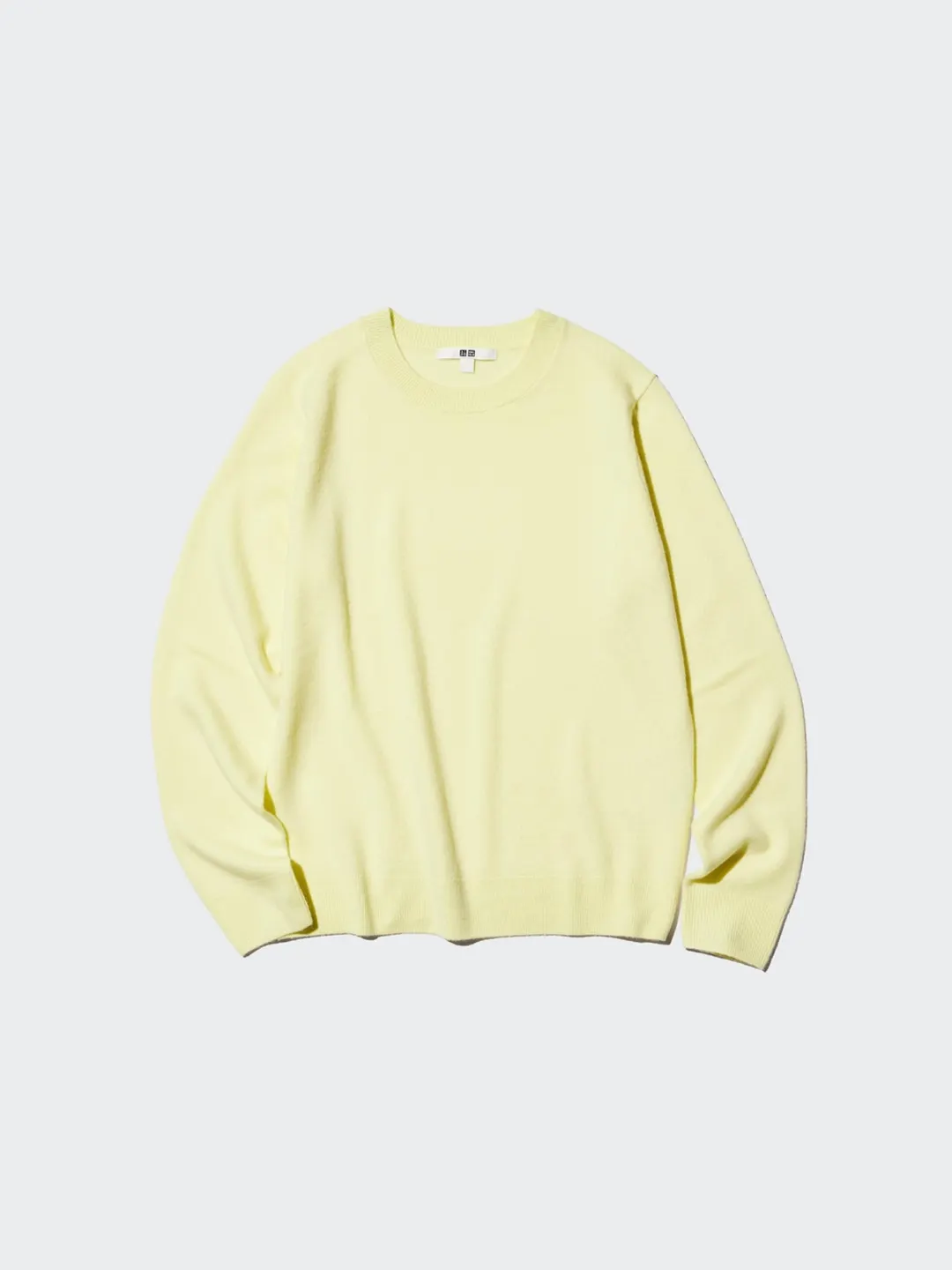 Джемпер из кашемира с круглым вырезом, Uniqlo