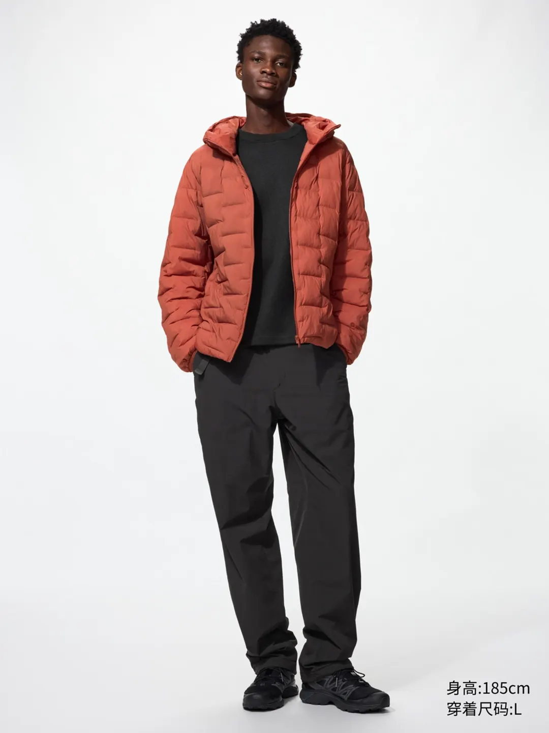 Брюки повседневные утепленные удлиненные, Uniqlo