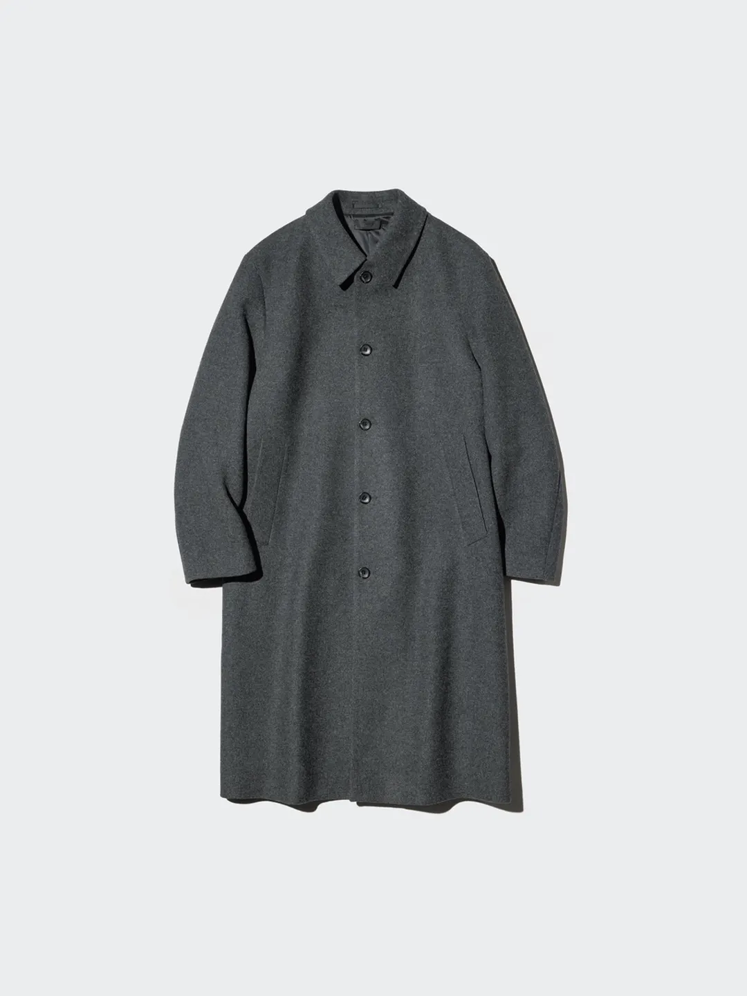 Пальто из смесовой шерсти, Uniqlo
