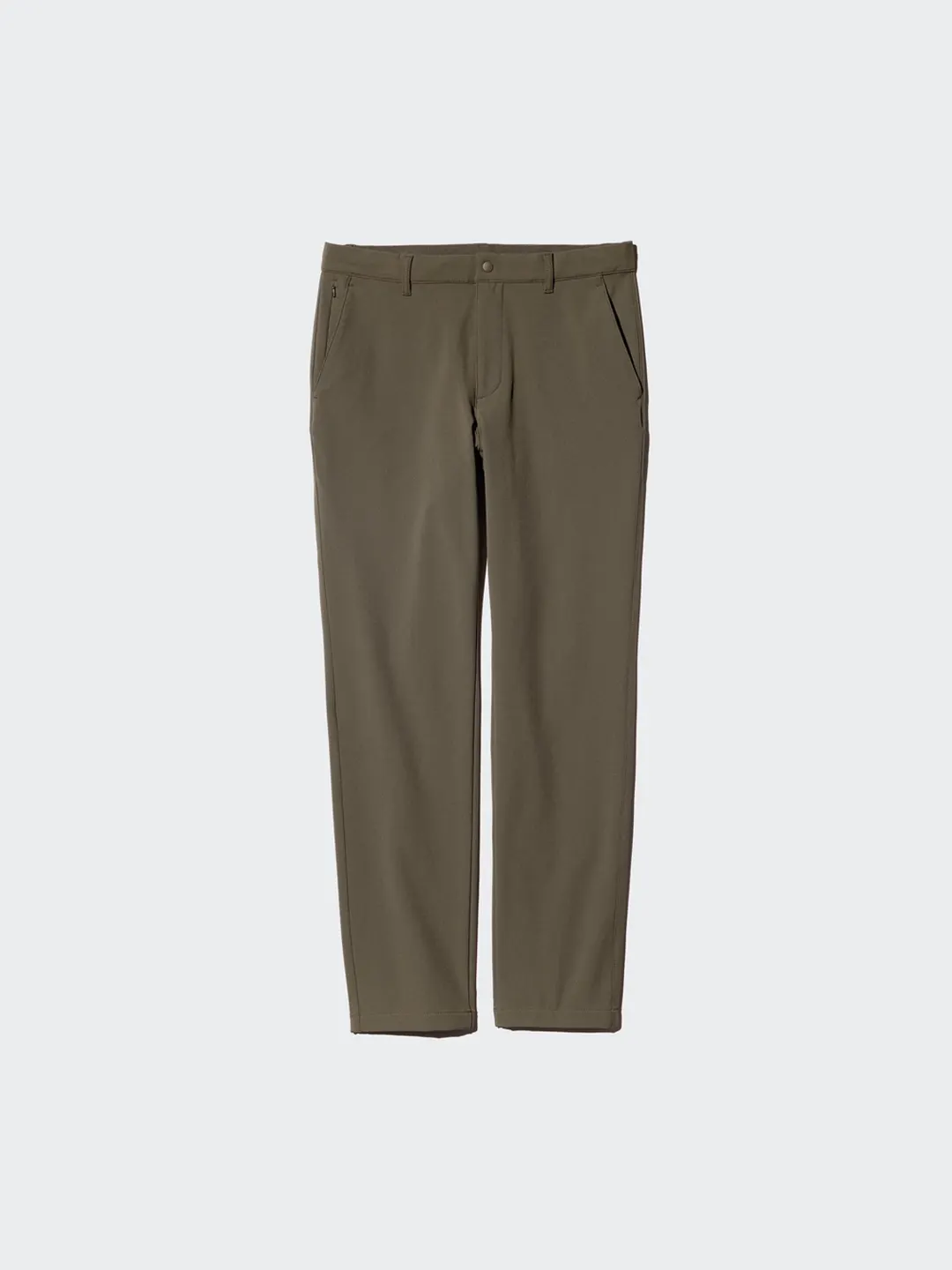 Удлиненные брюки стрейч с начесом, Uniqlo