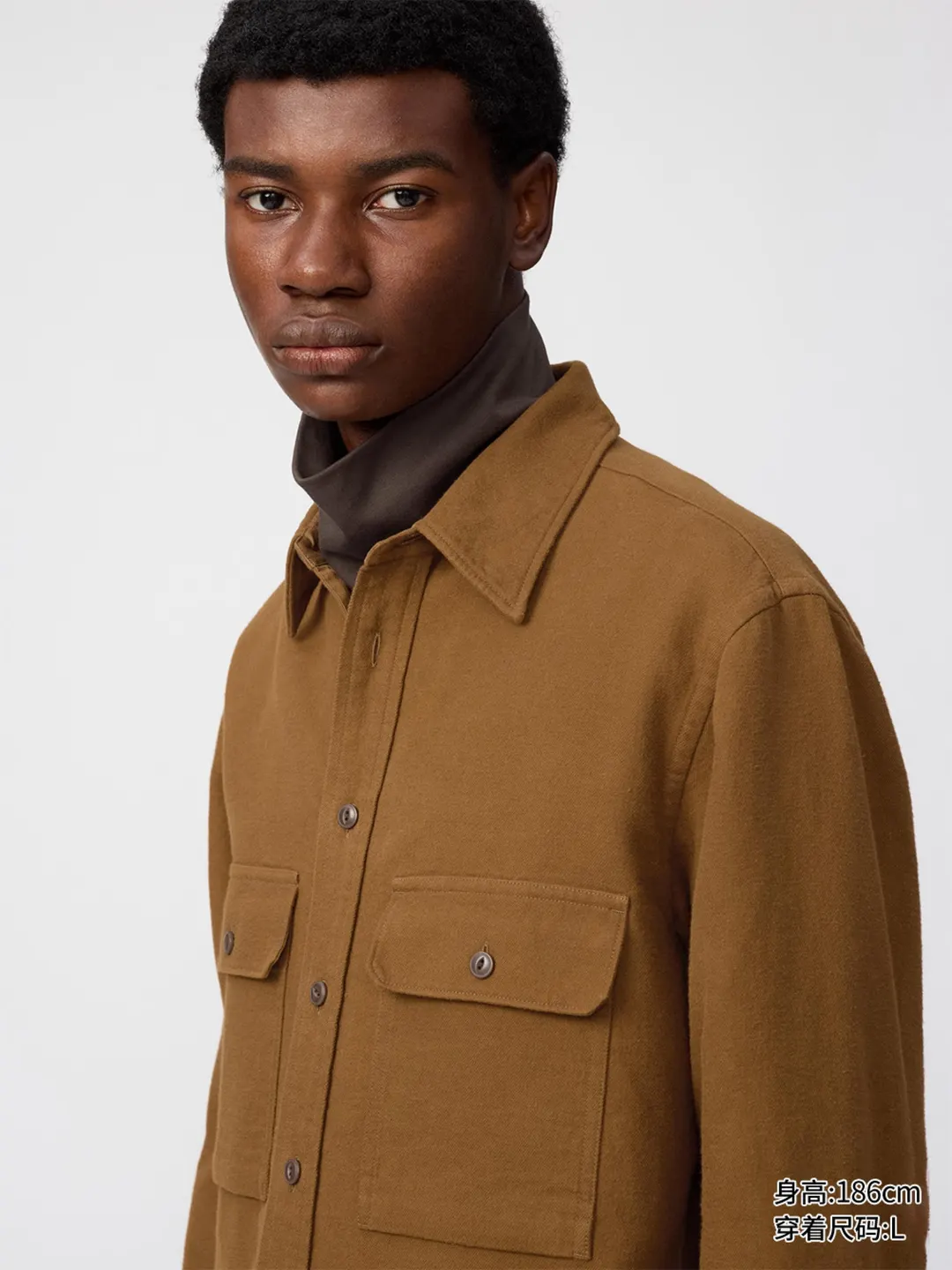 Рубашка из мягкого хлопка, Uniqlo