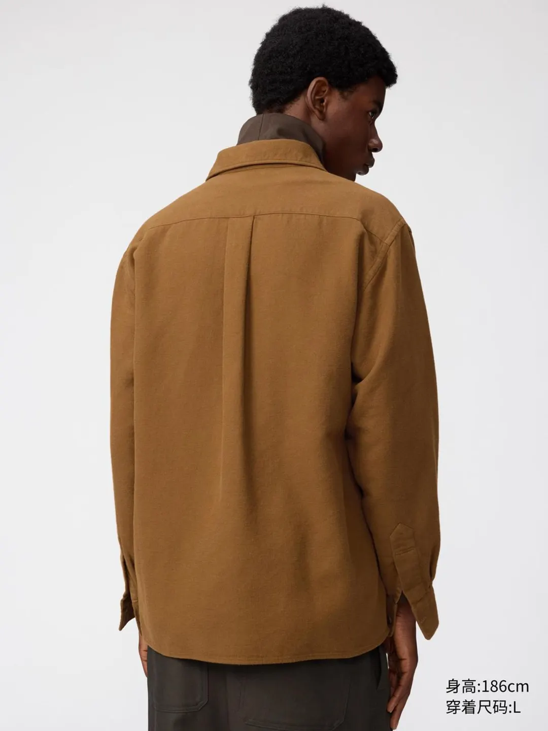 Рубашка из мягкого хлопка, Uniqlo