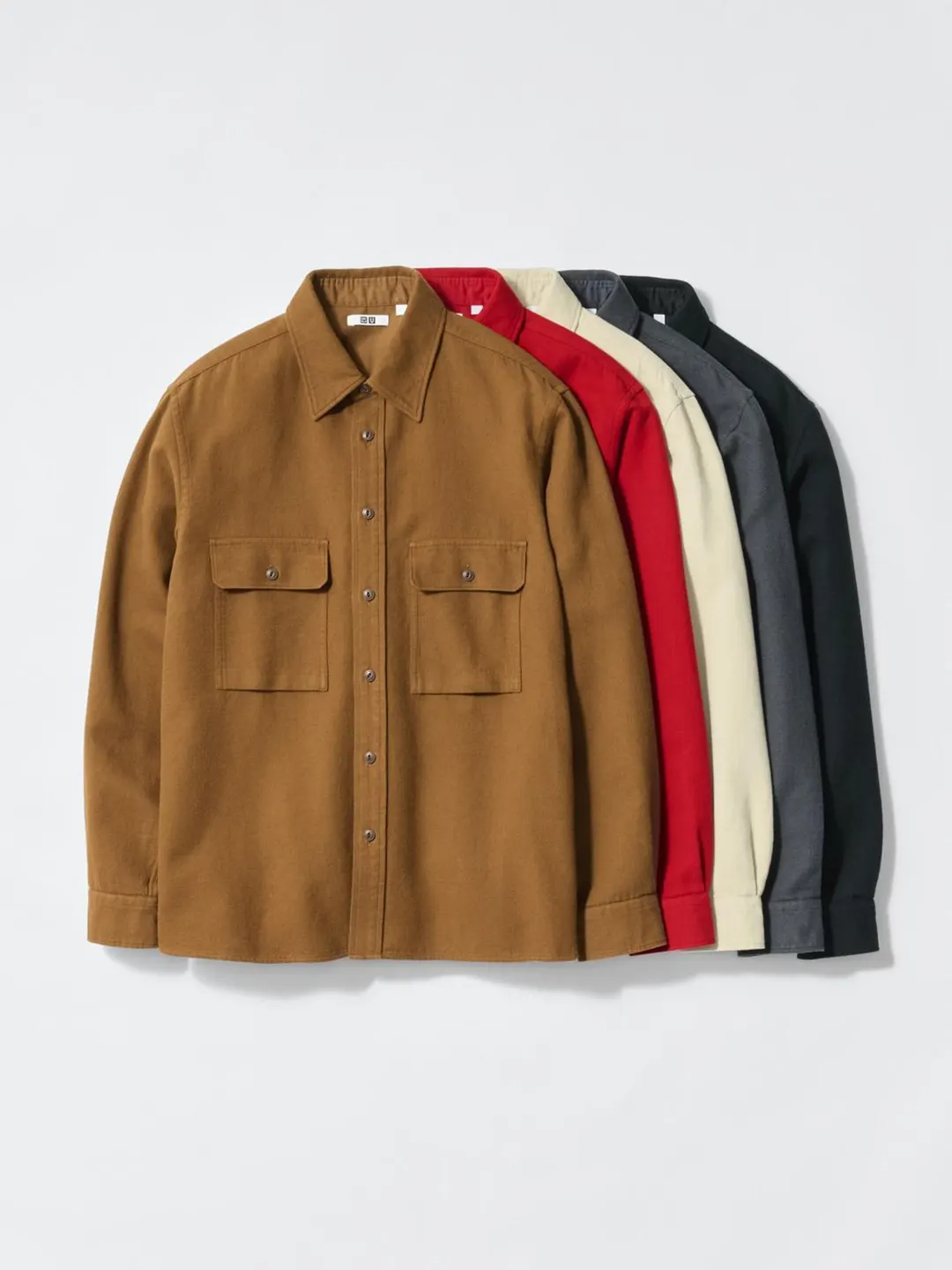 Рубашка из мягкого хлопка, Uniqlo