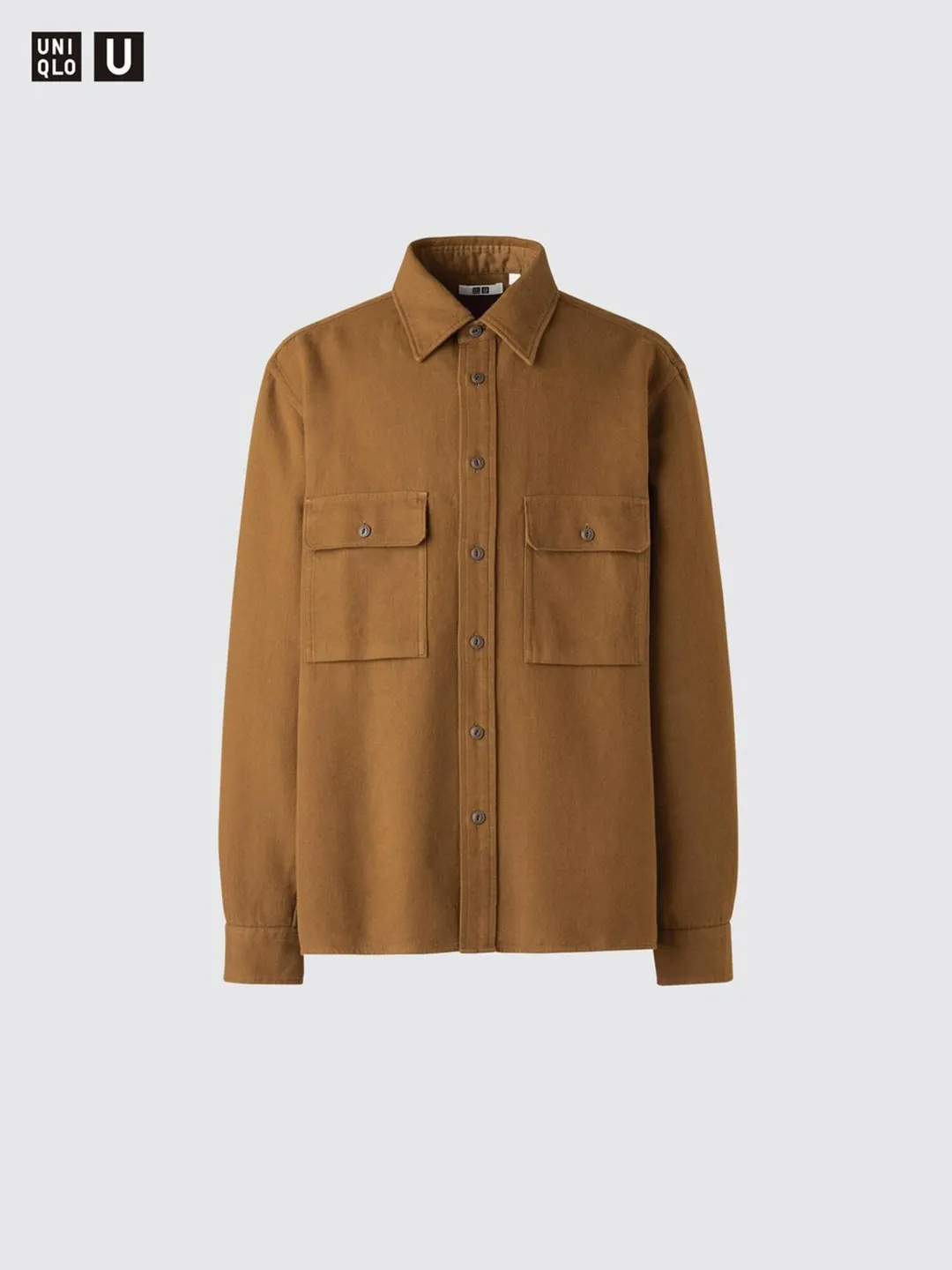 Рубашка из мягкого хлопка, Uniqlo