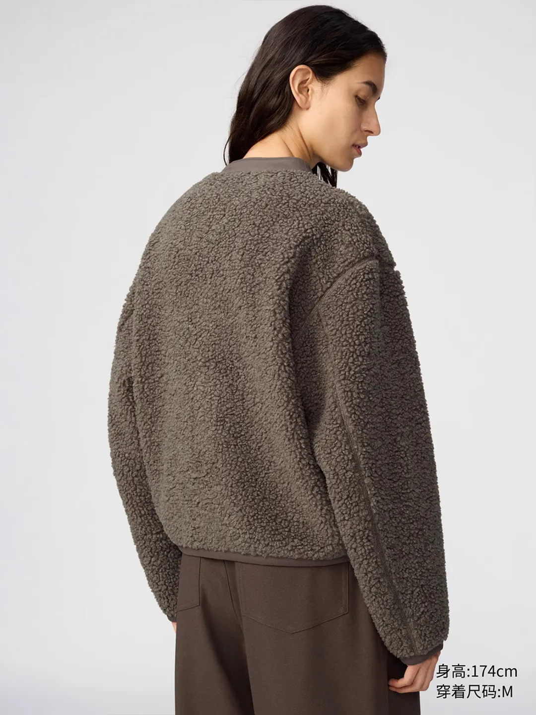 Короткая флисовая куртка, Uniqlo
