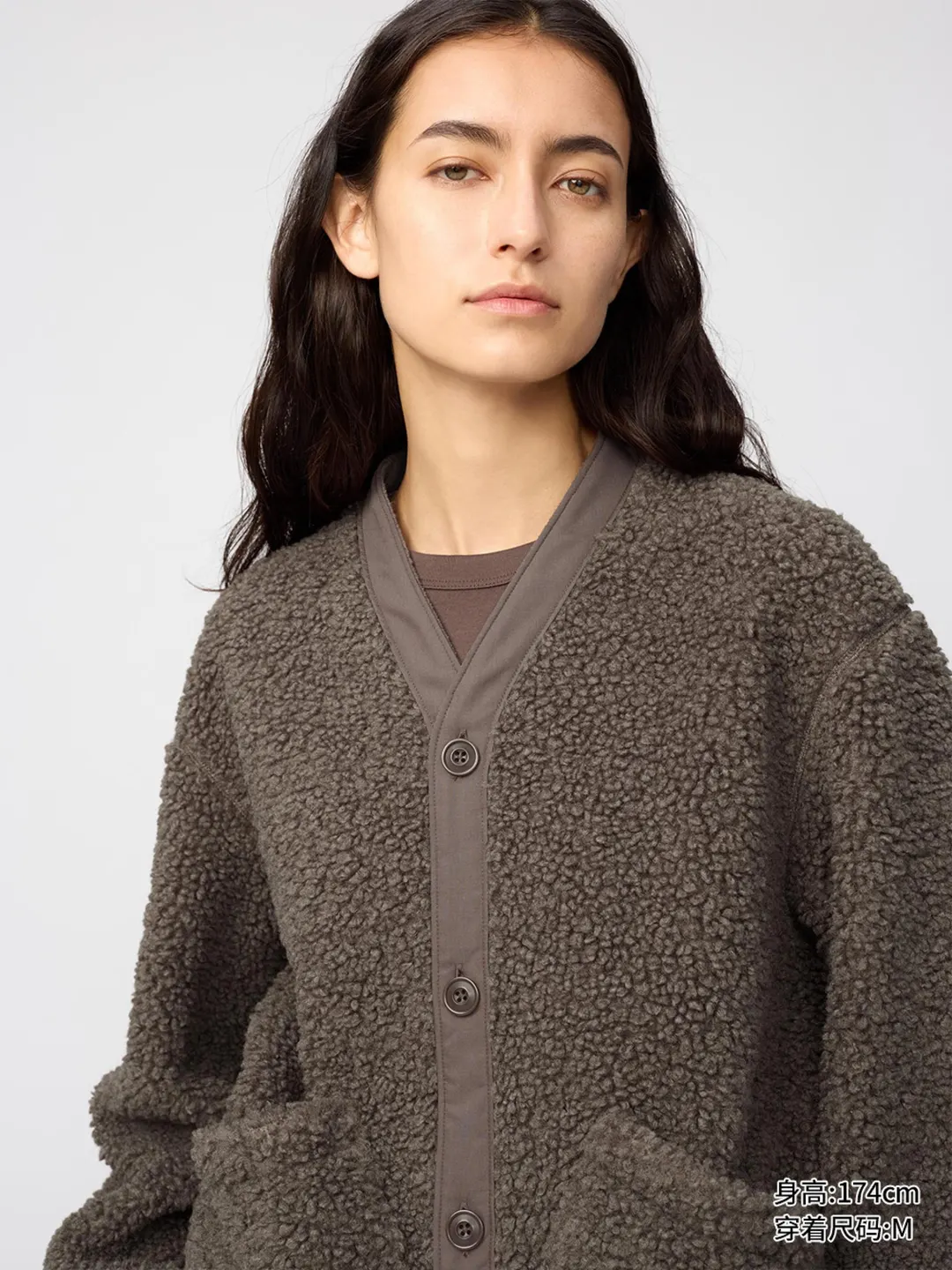 Короткая флисовая куртка, Uniqlo