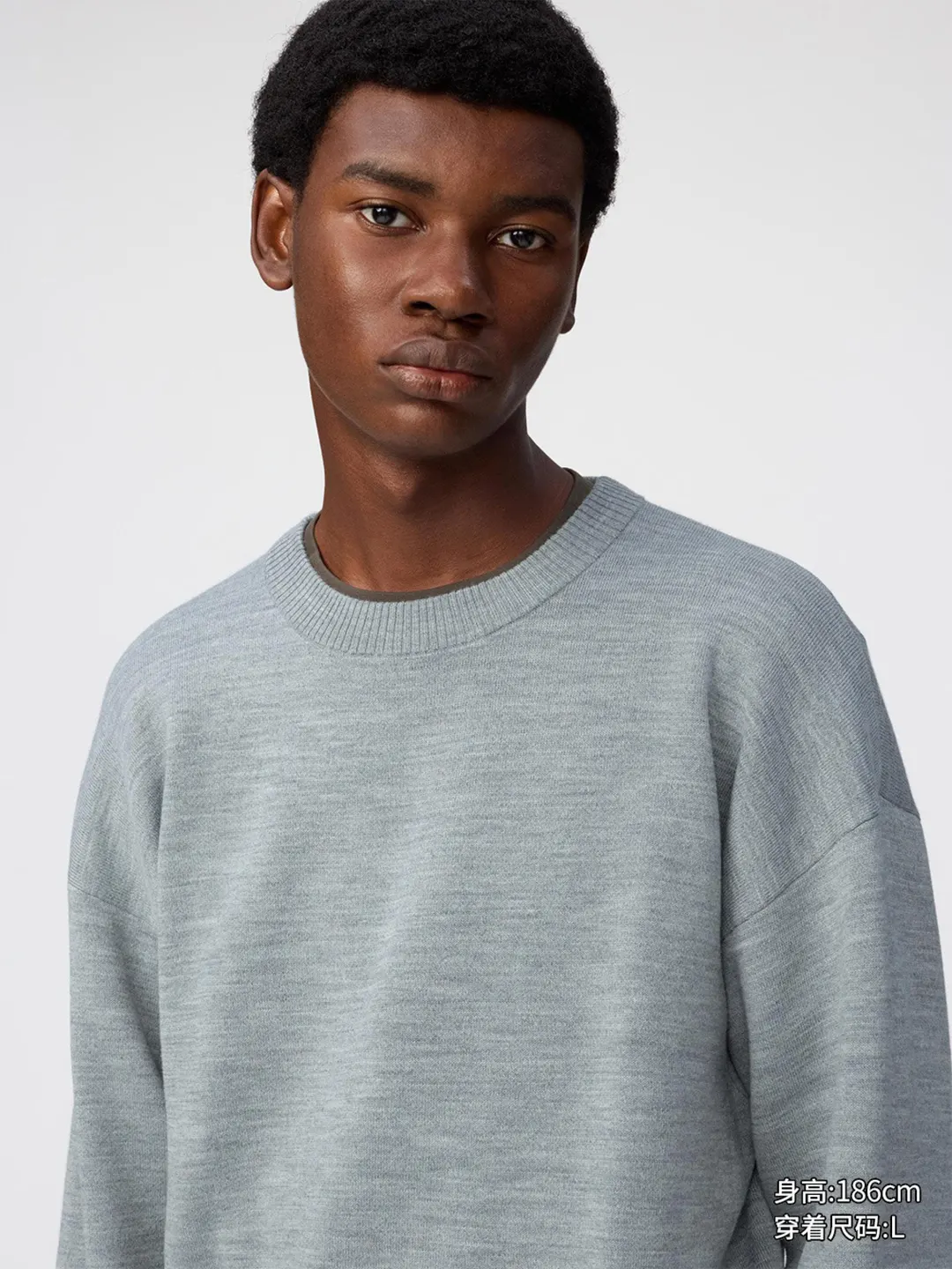 Двусторонний джемпер с длинными рукавами, Uniqlo