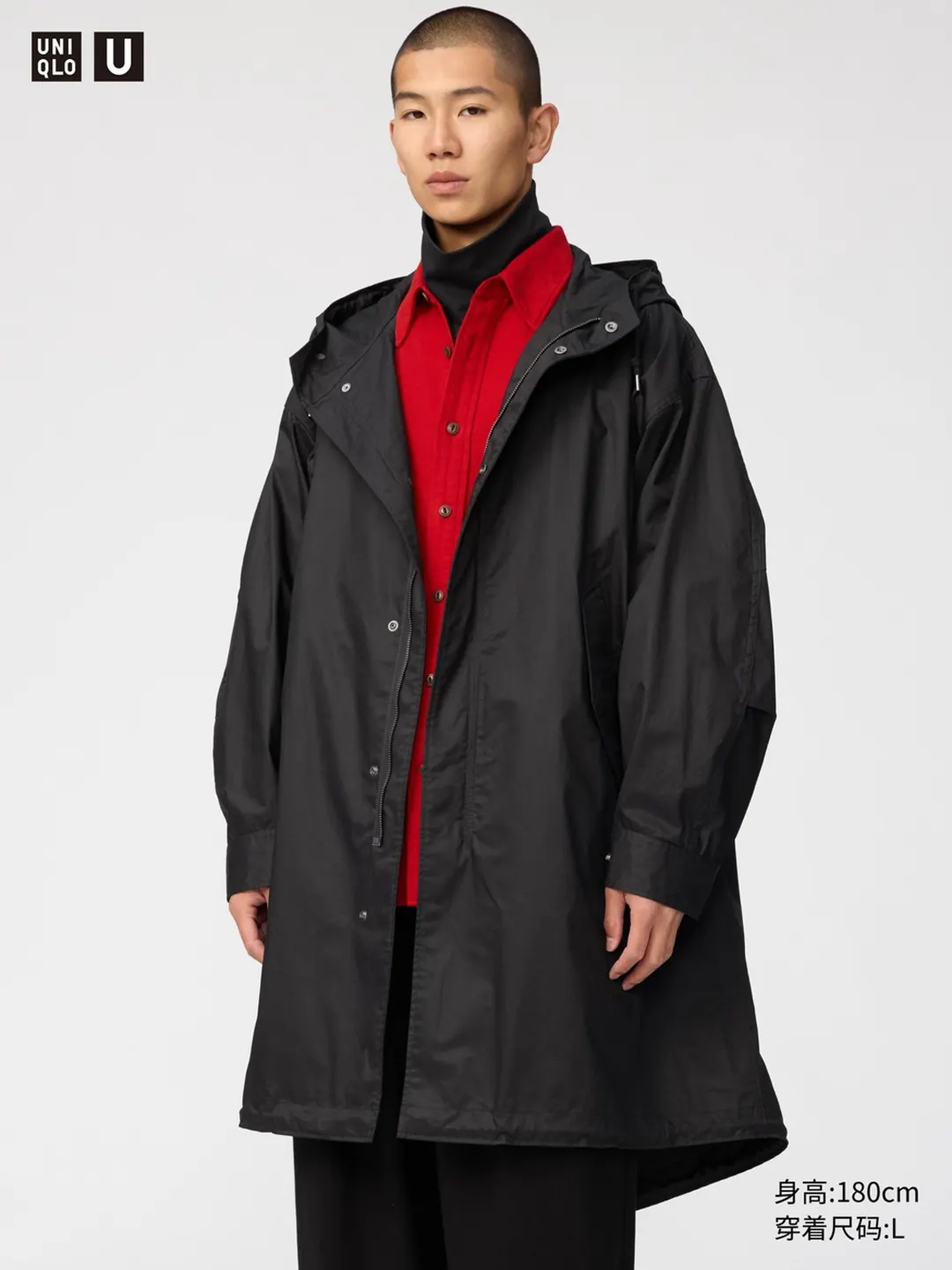 Пальто с капюшоном, Uniqlo