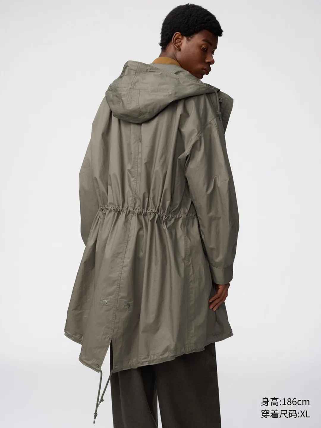Пальто с капюшоном, Uniqlo