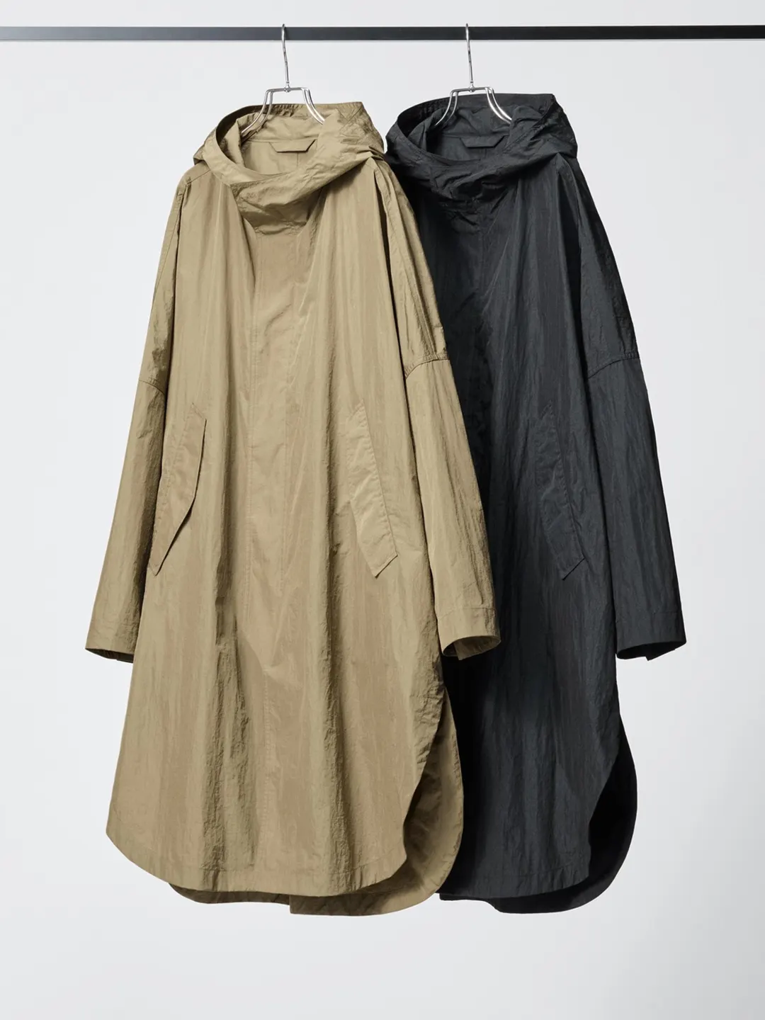 Длинное пальто с капюшоном, Uniqlo