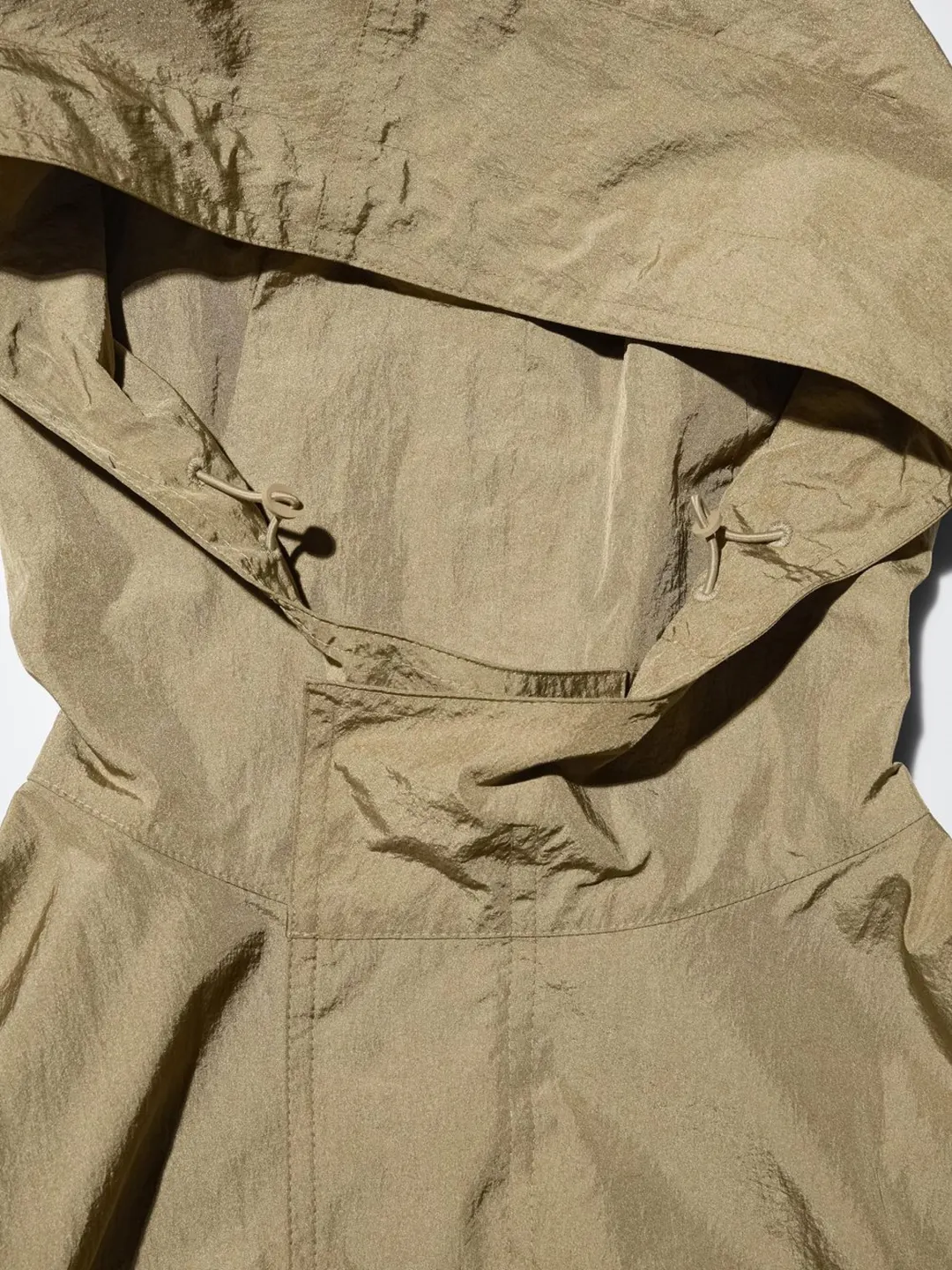 Длинное пальто с капюшоном, Uniqlo