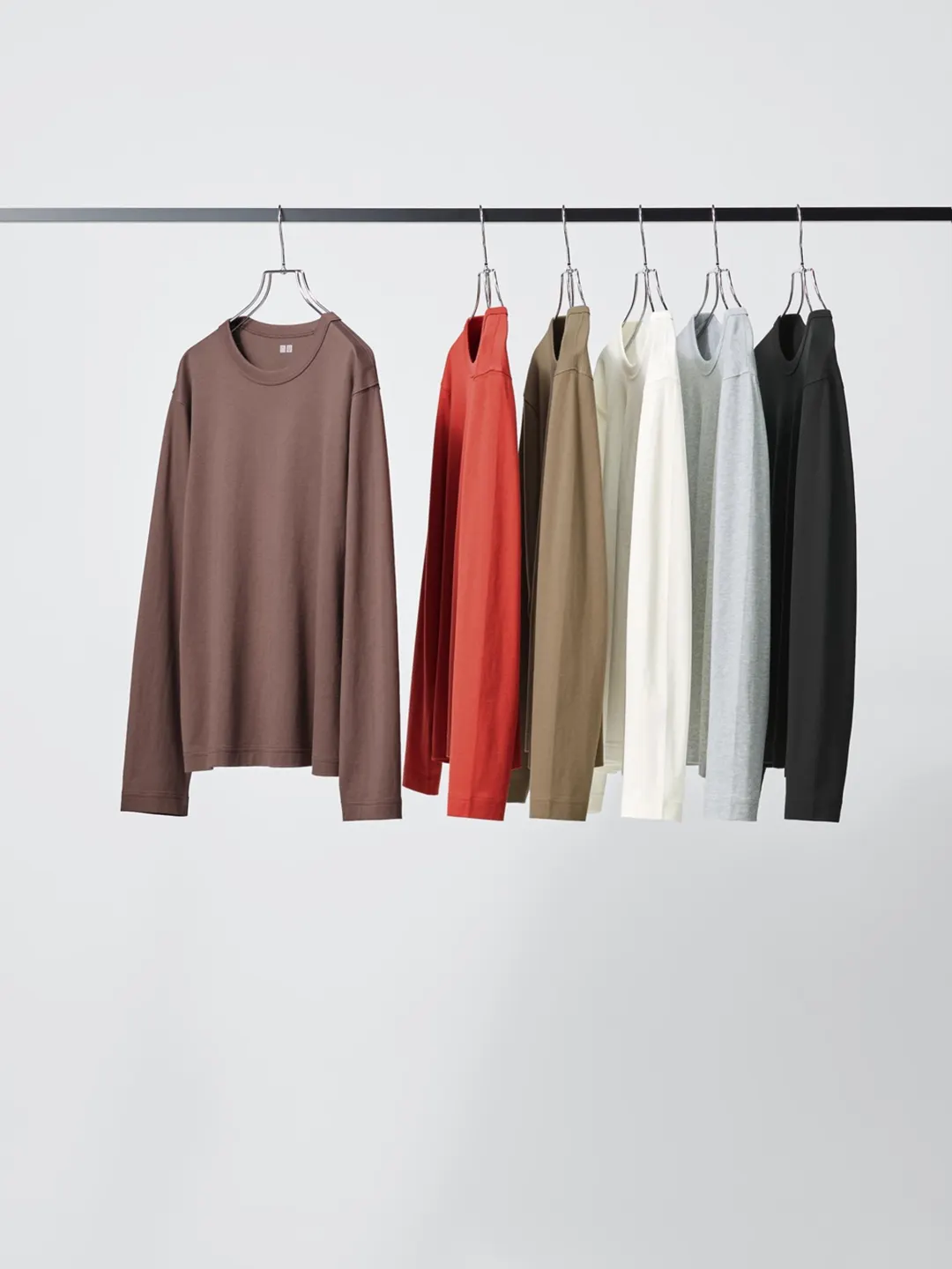 Лонгслив из хлопка SUPIMA COTTON, Uniqlo