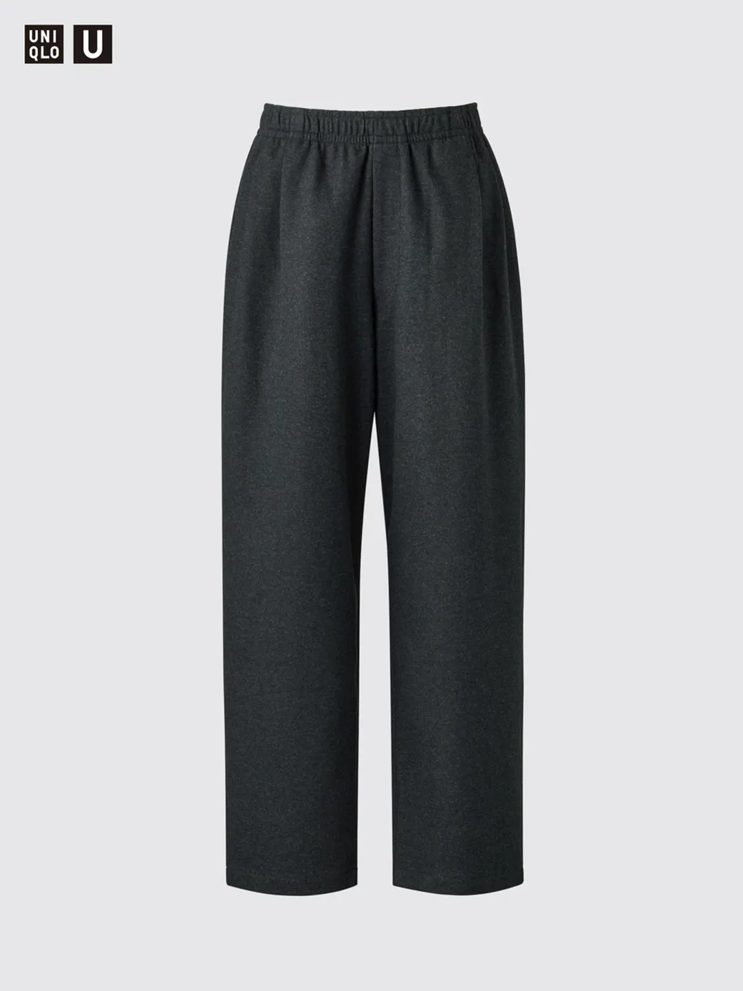 Широкие брюки из материала под замшу, Uniqlo