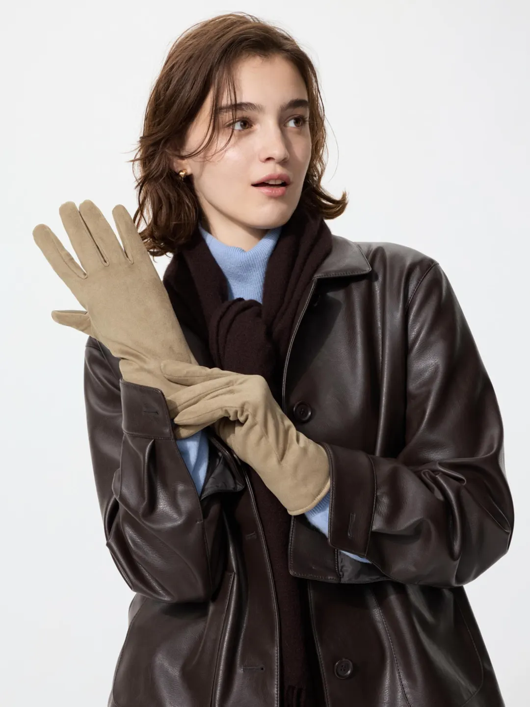 Перчатки с подкладкой HEATTECH для сенсорных экранов, Uniqlo