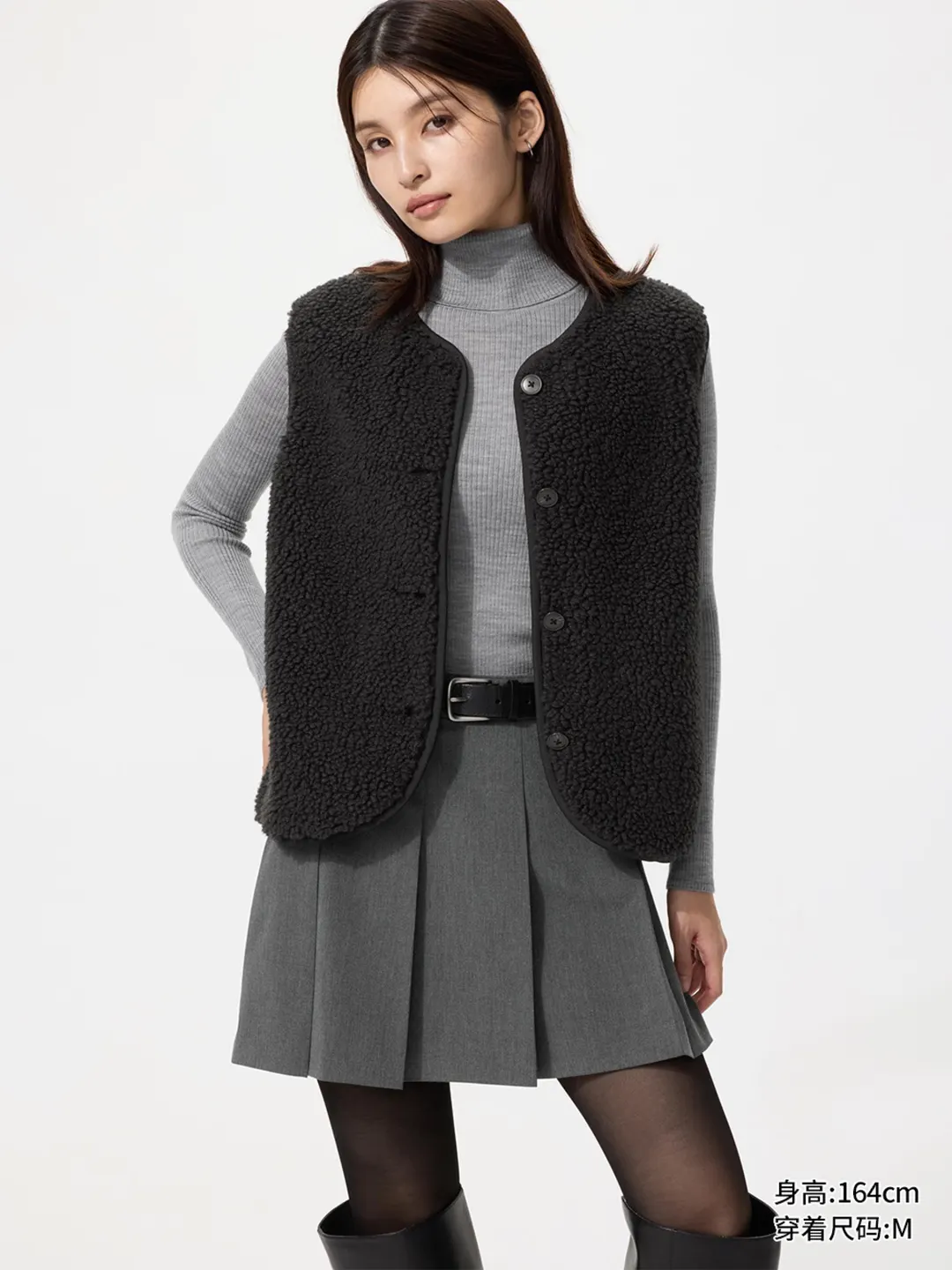 Флисовый жилет, Uniqlo