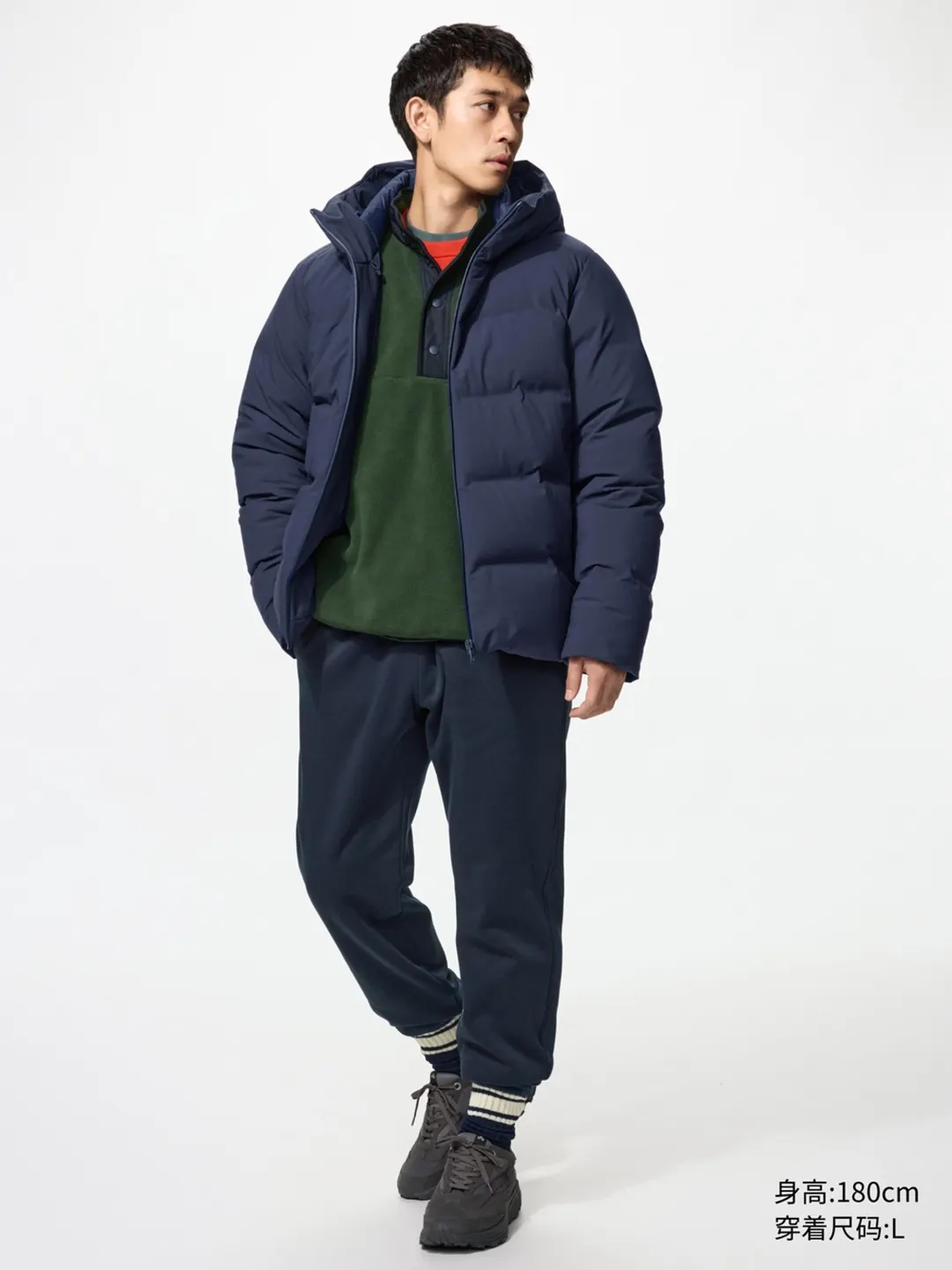 Спортивные брюки из искусственного меха под овчину, Uniqlo