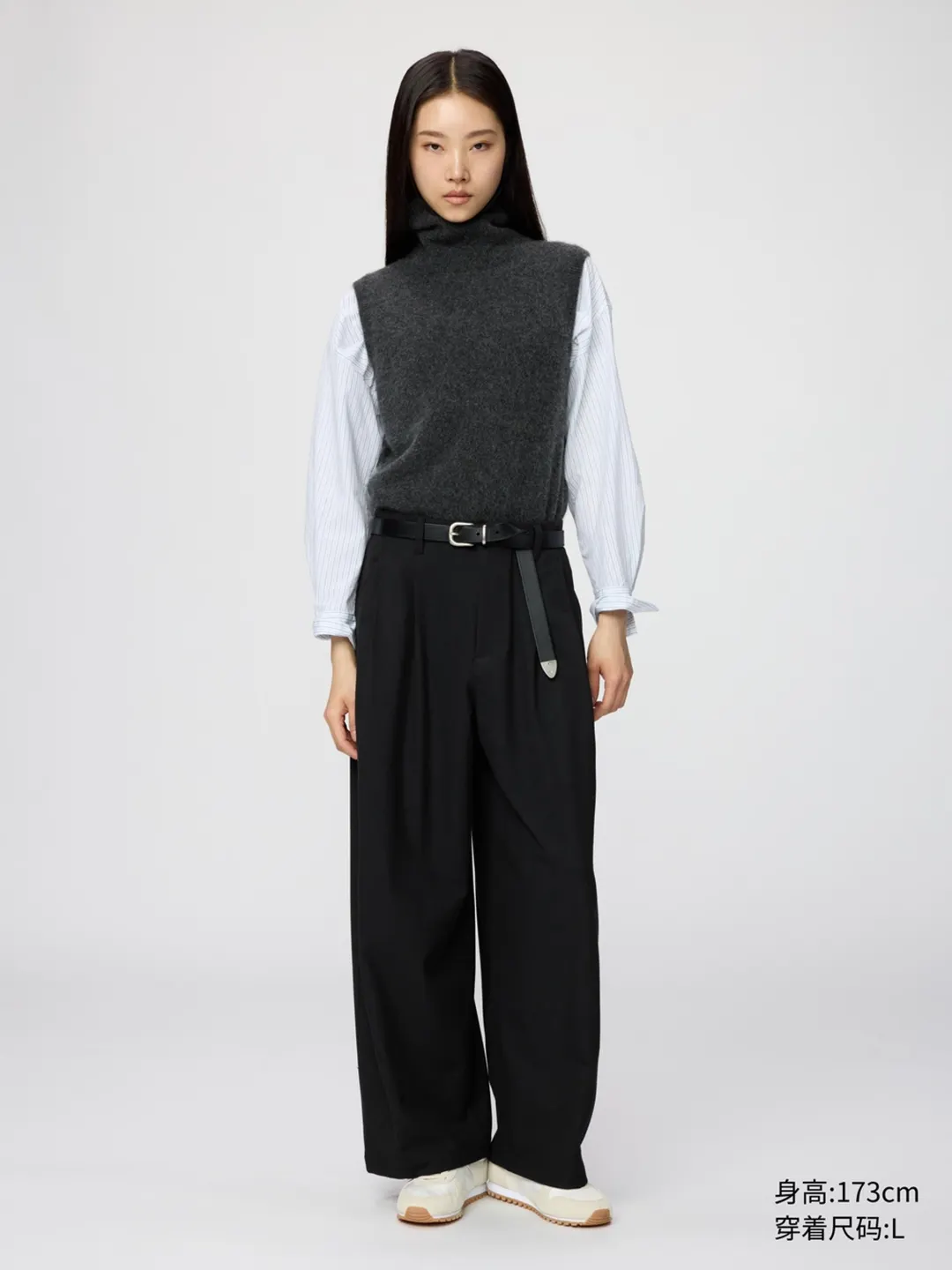 Кашемировый жилет, Uniqlo