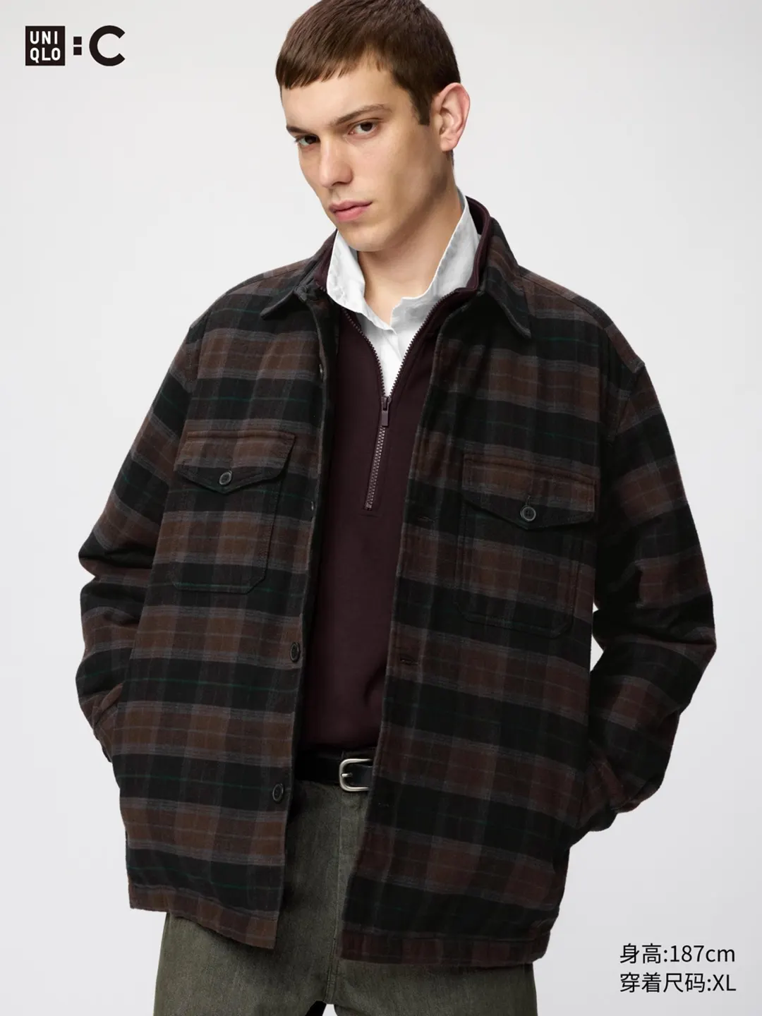 Утепленная куртка-рубашка, Uniqlo