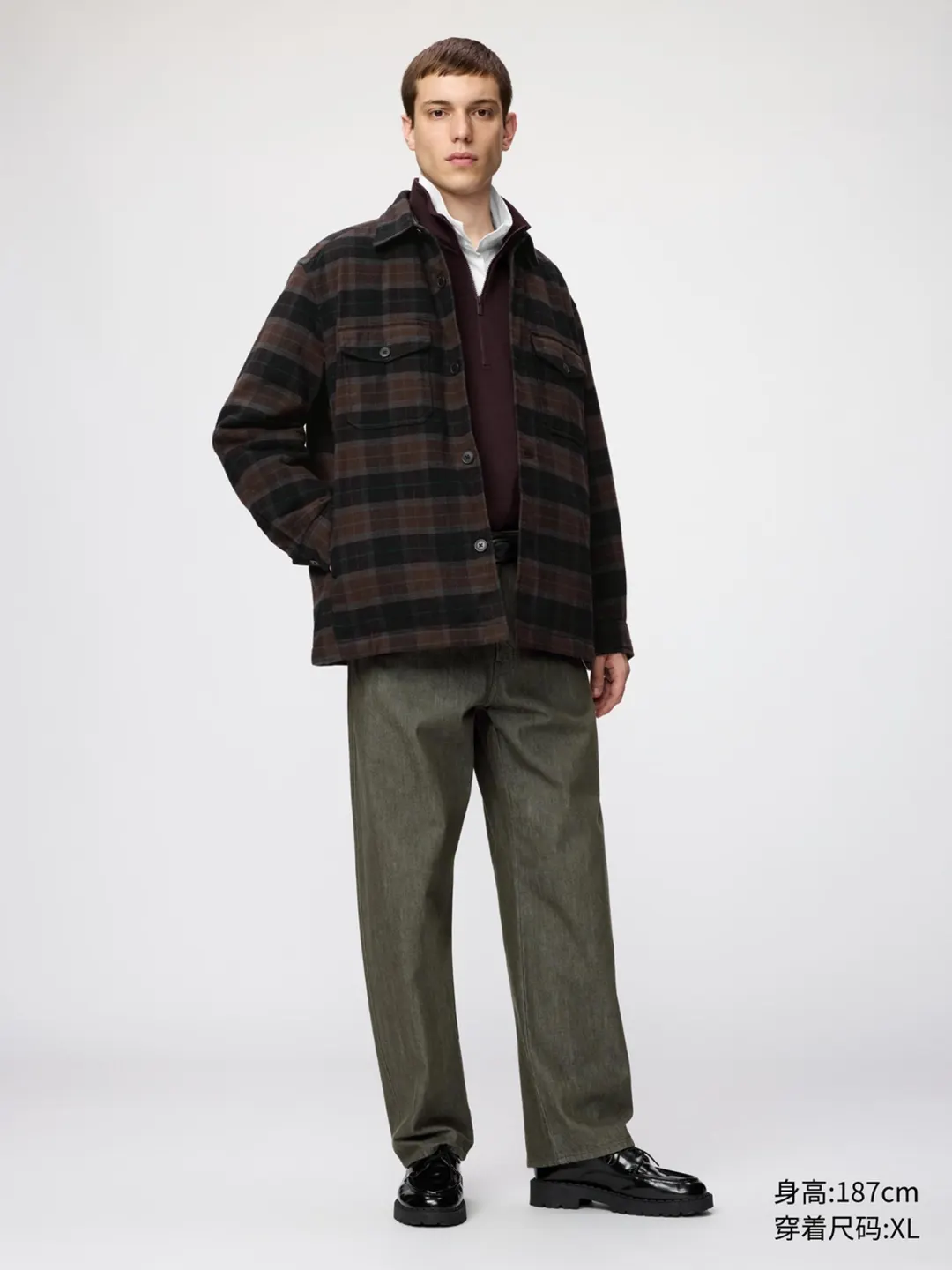 Утепленная куртка-рубашка, Uniqlo