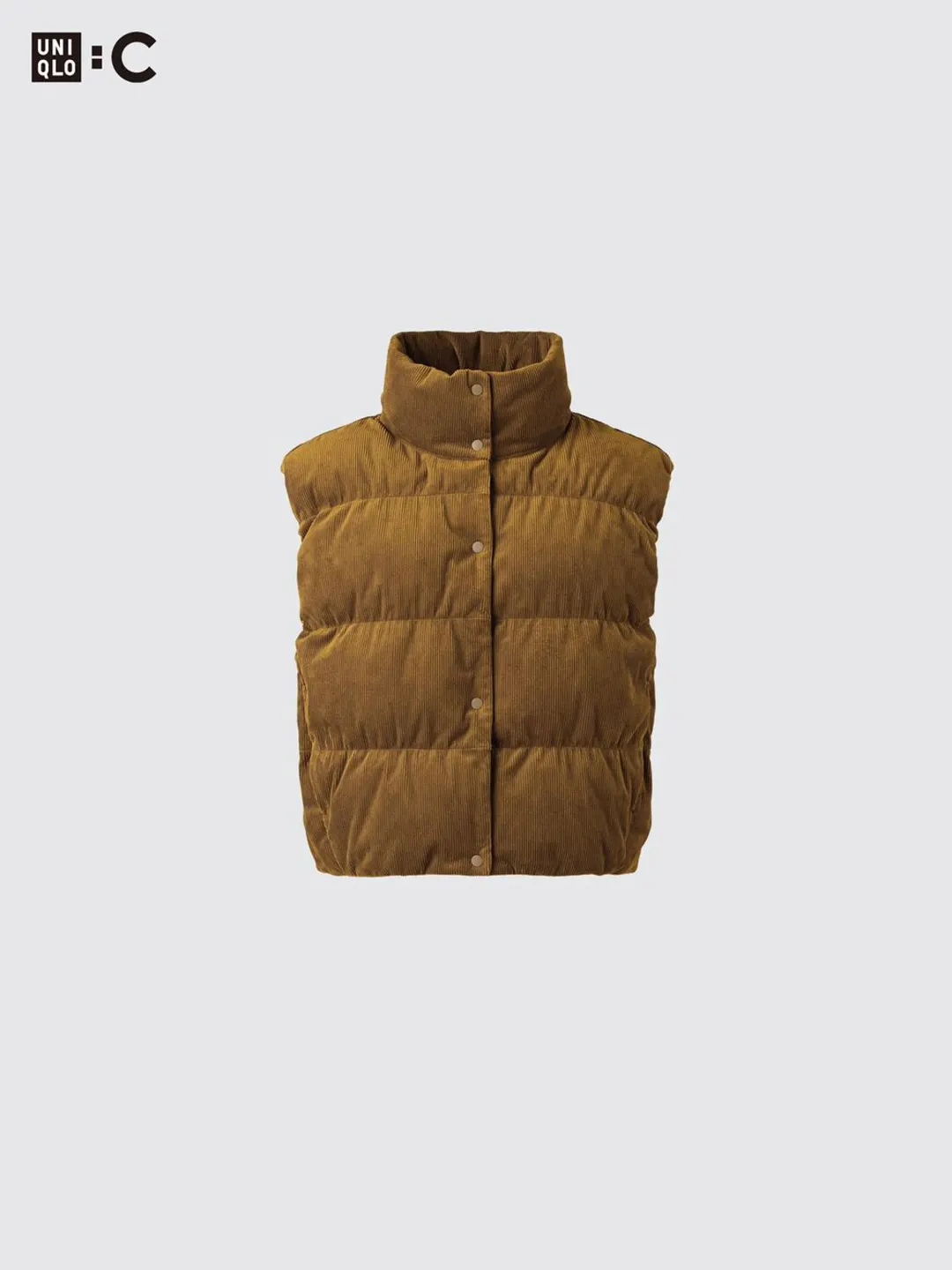 Утепленный жилет из вельвета, Uniqlo