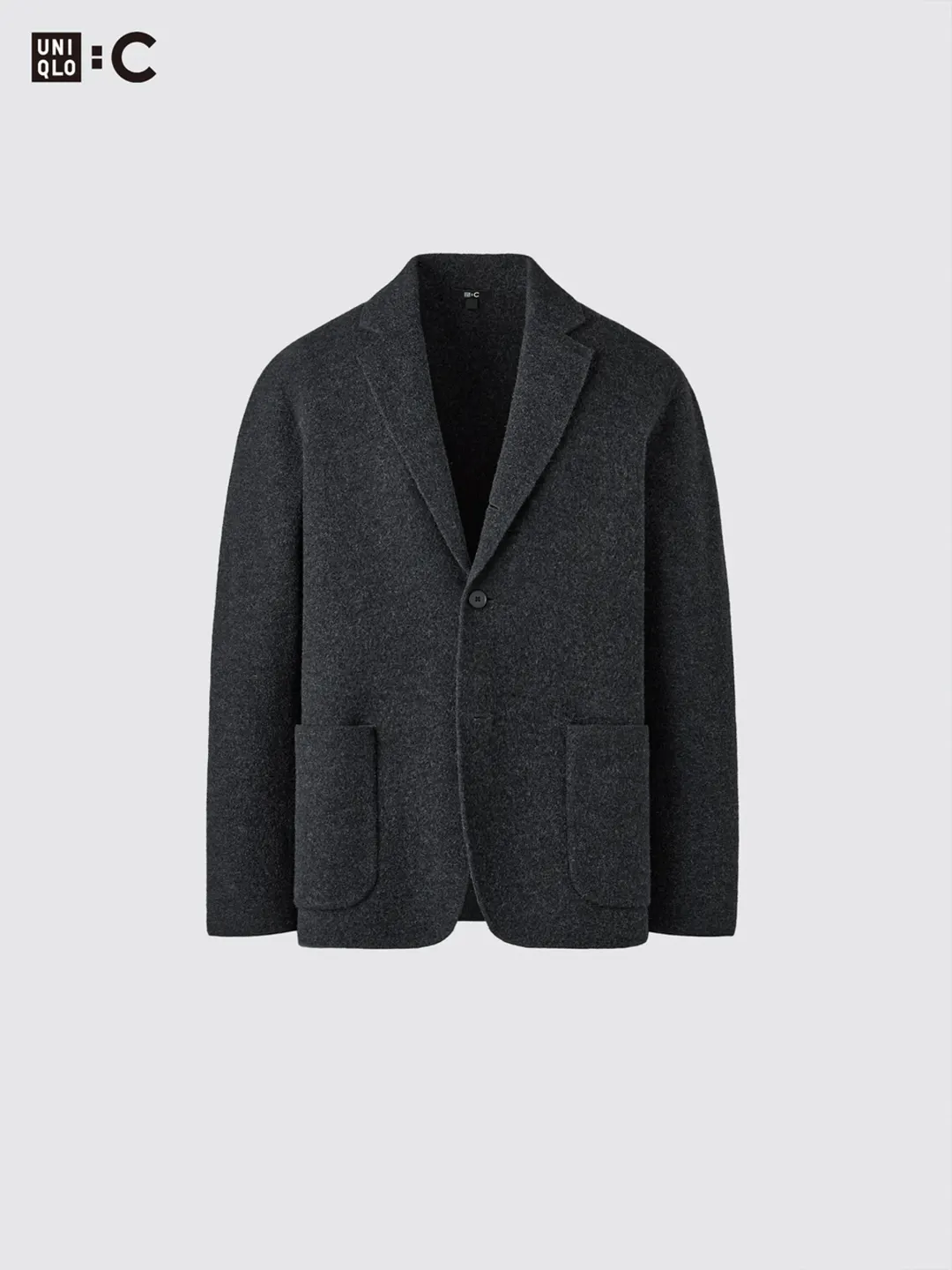 Куртка из смесовой шерсти, Uniqlo