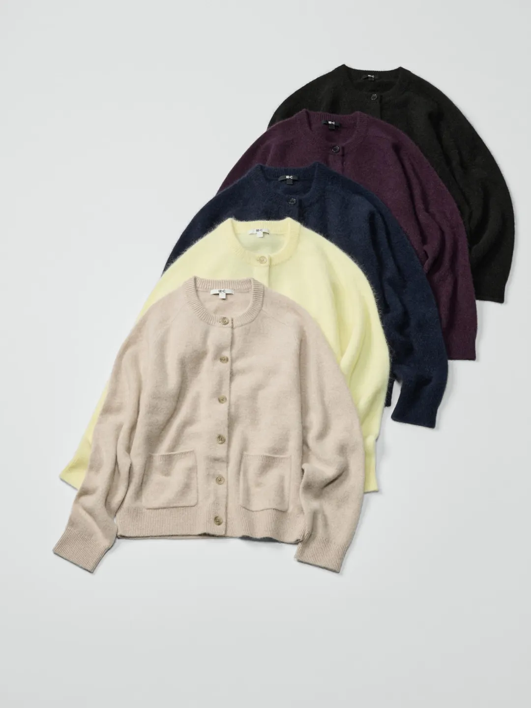 Кардиган свободного кроя из кашемира, Uniqlo