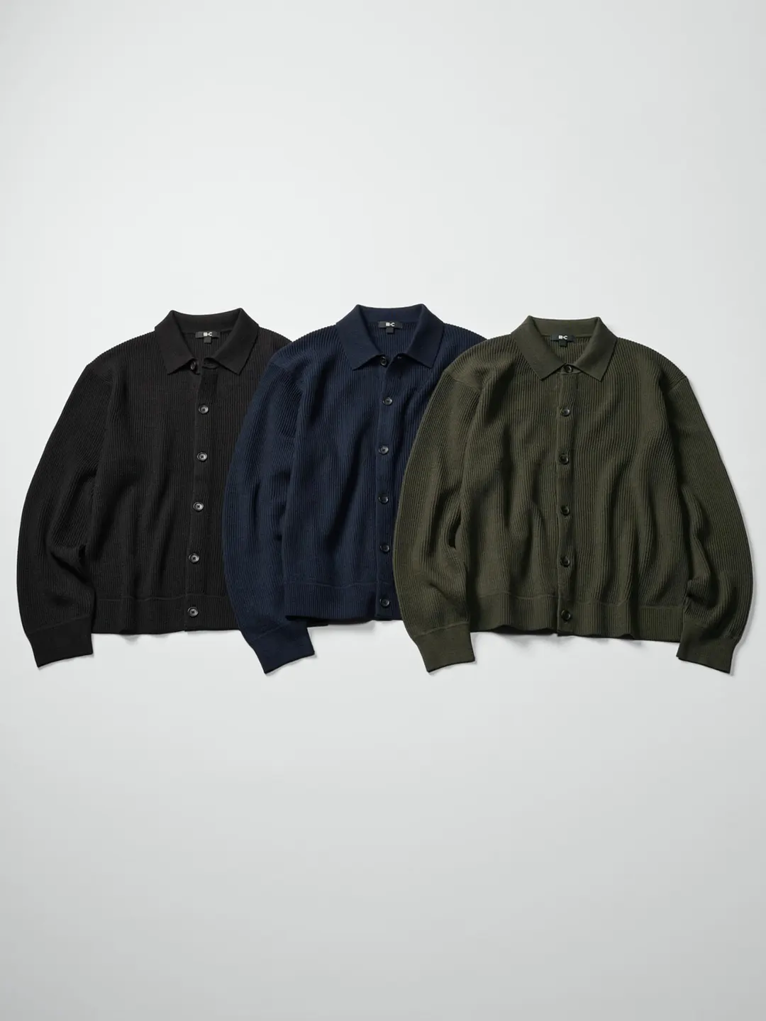 Кардиган-рубашка из смесовой шерсти, Uniqlo