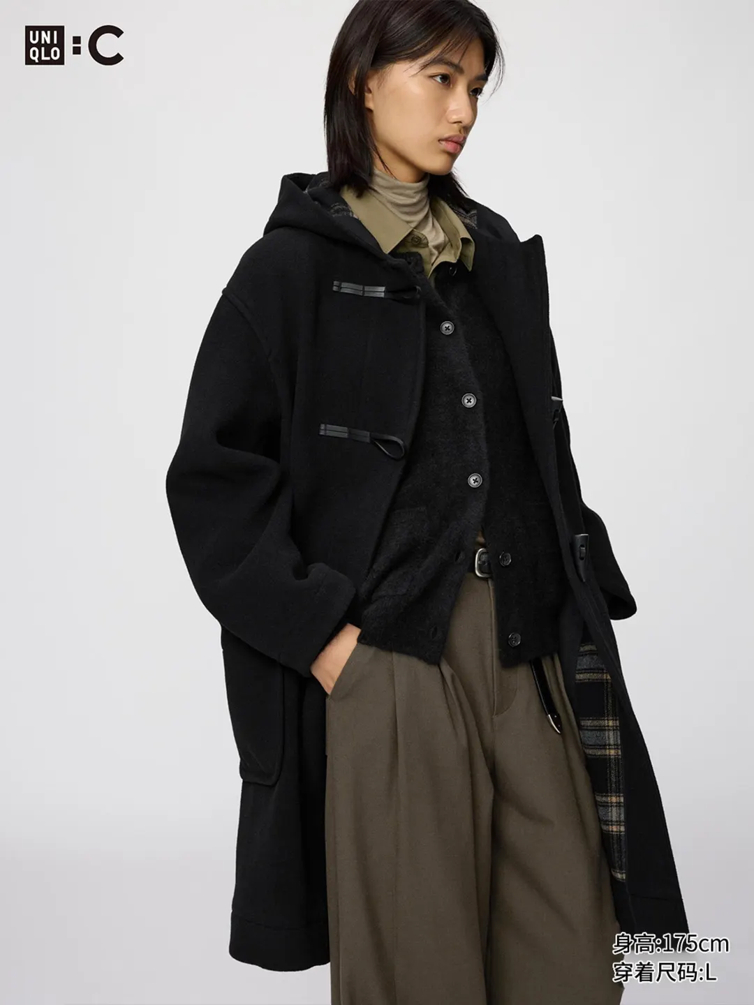 Пальто с капюшоном, Uniqlo