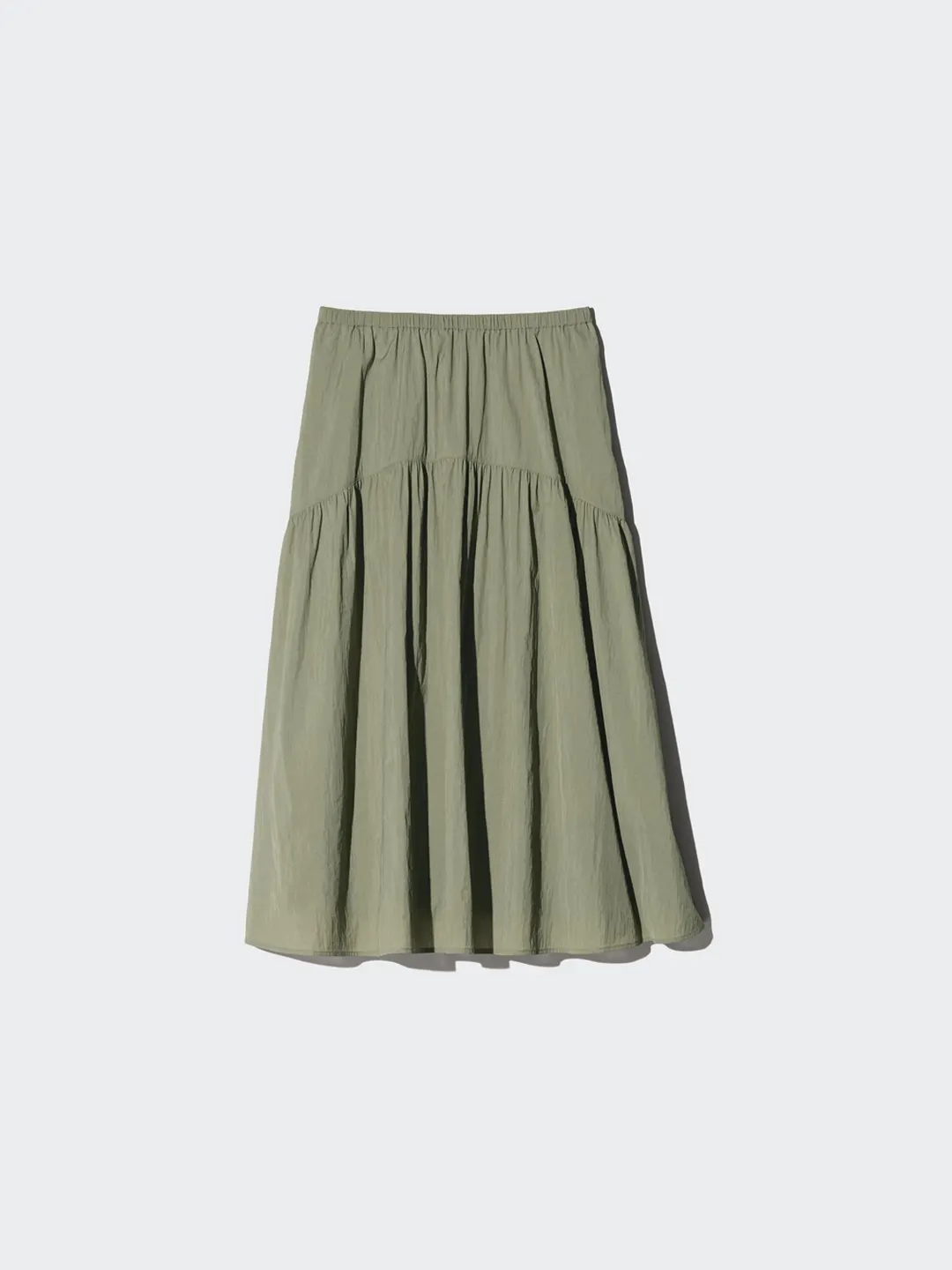 Юбка повседневная со сборками, Uniqlo
