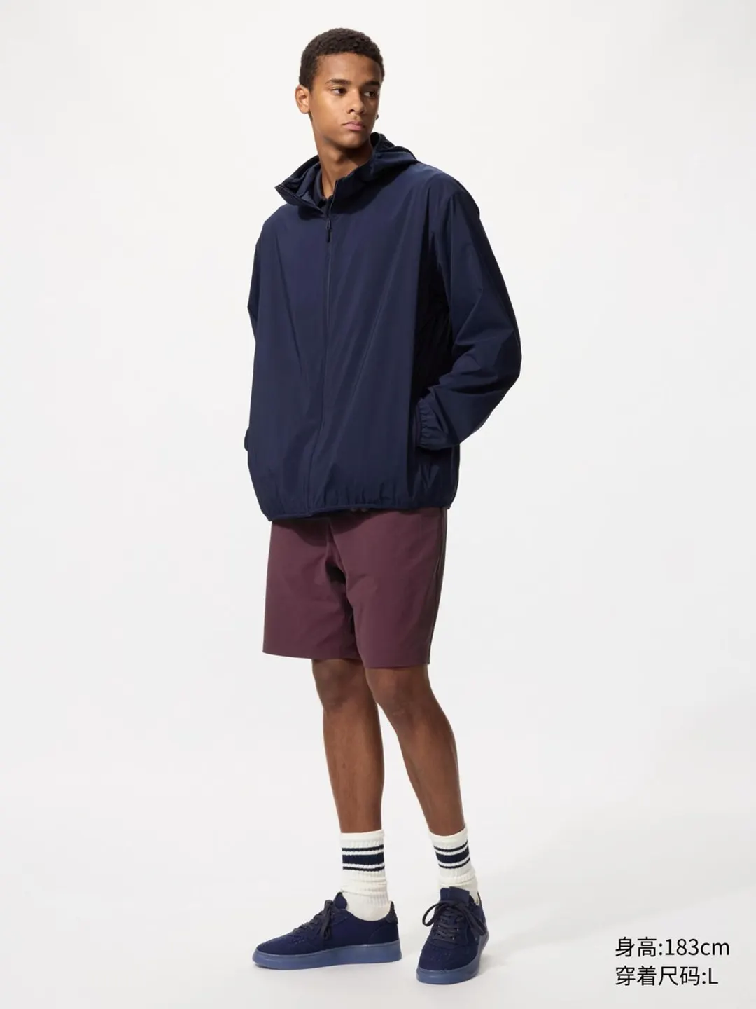 Спортивные шорты DRY-EX быстросохнущие эластичные, Uniqlo
