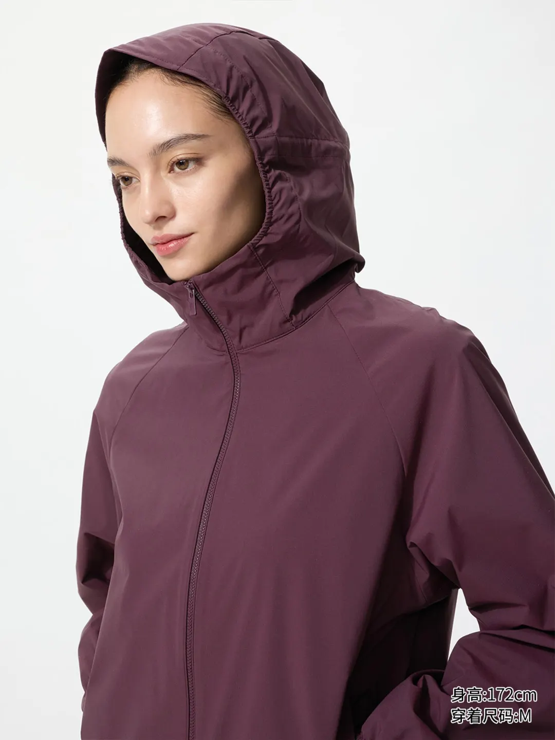 Компактная куртка с капюшоном и защитой от ультрафиолета, Uniqlo