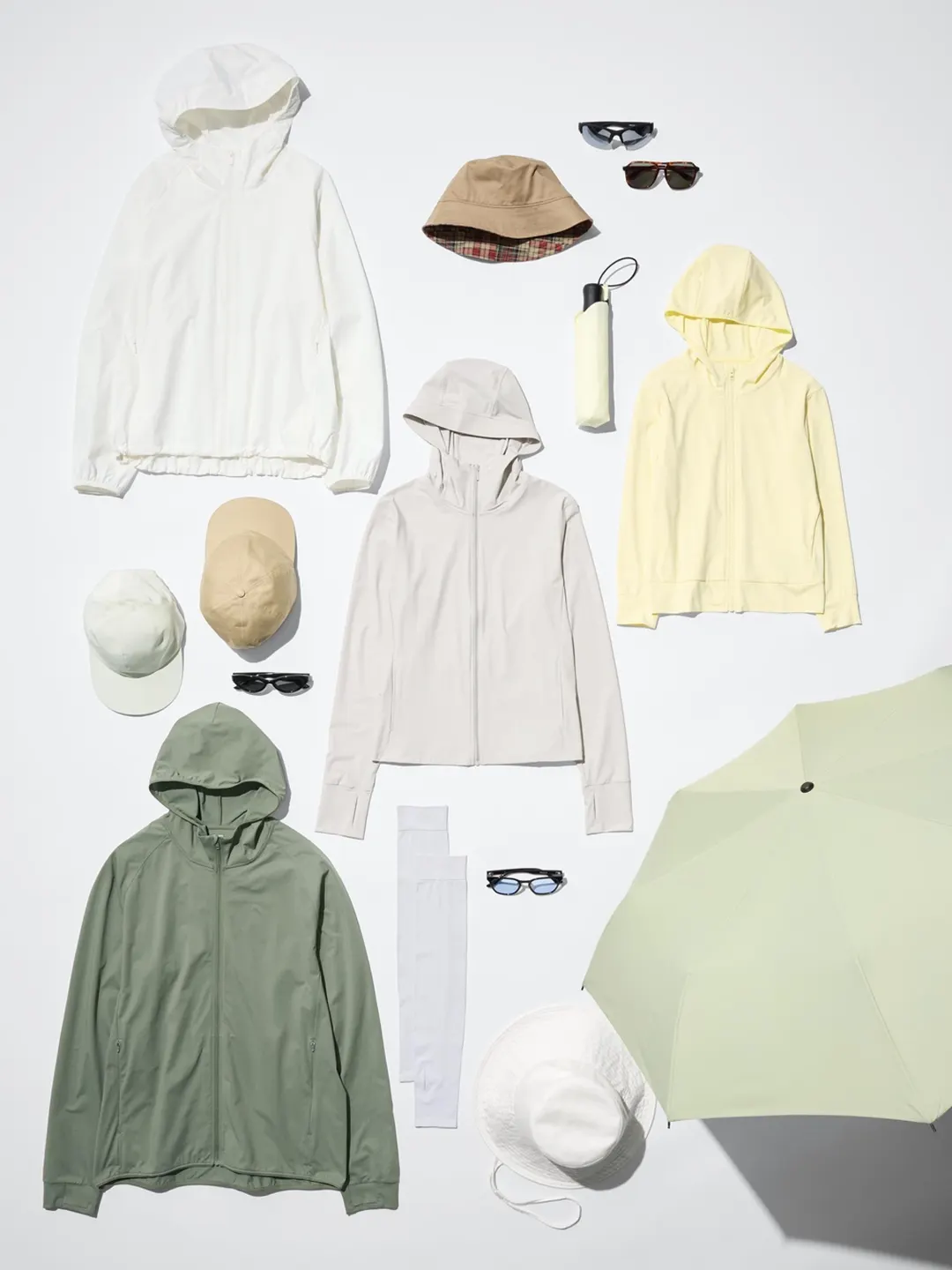 Компактная куртка с капюшоном и защитой от ультрафиолета, Uniqlo