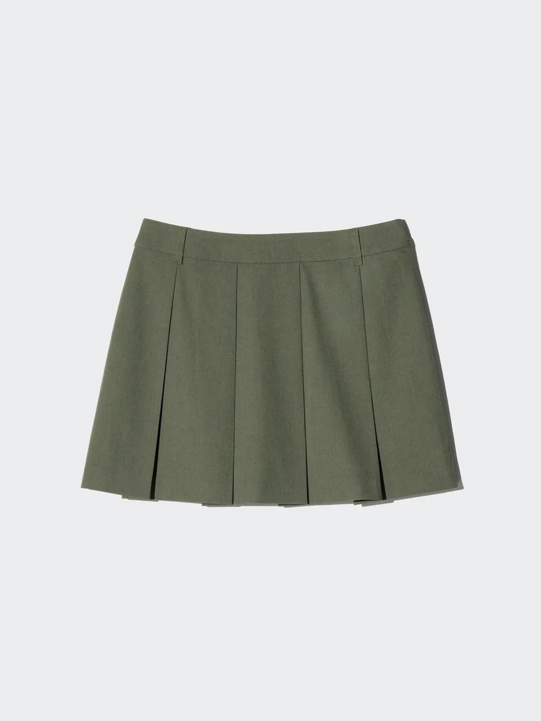 Юбка-шорты мини со складками, Uniqlo