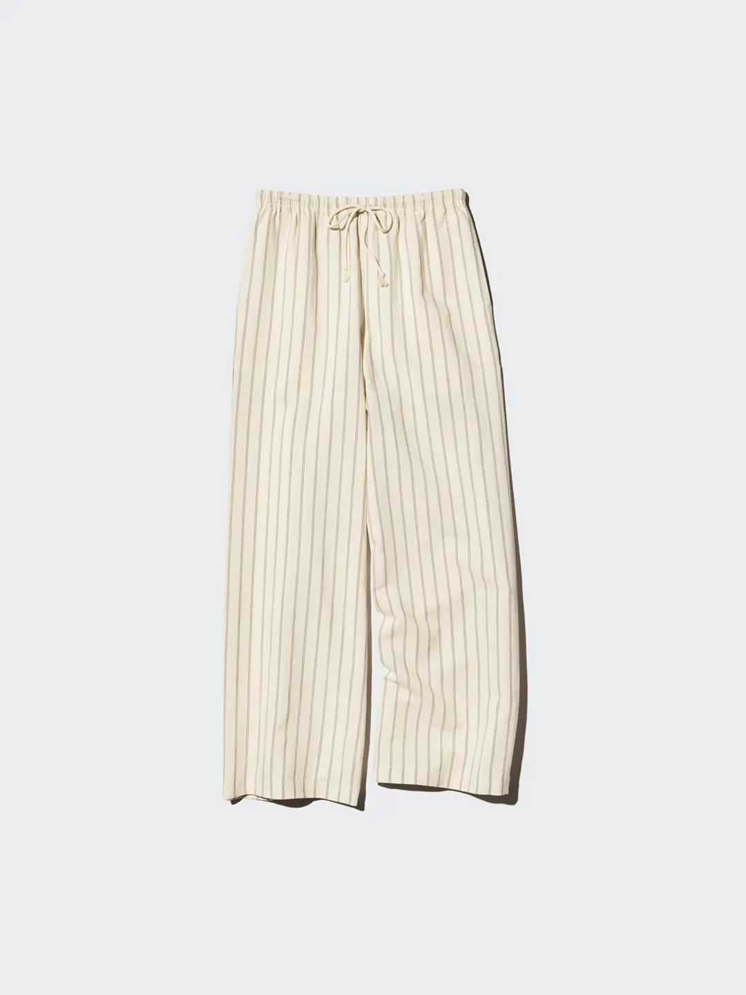 Брюки комфортного кроя из смесового льна, Uniqlo