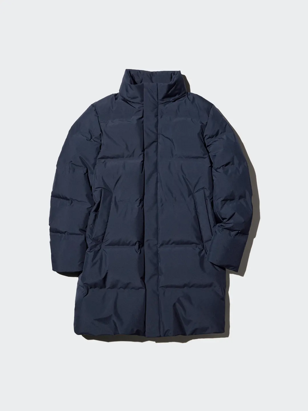Бесшовное пуховое пальто, Uniqlo