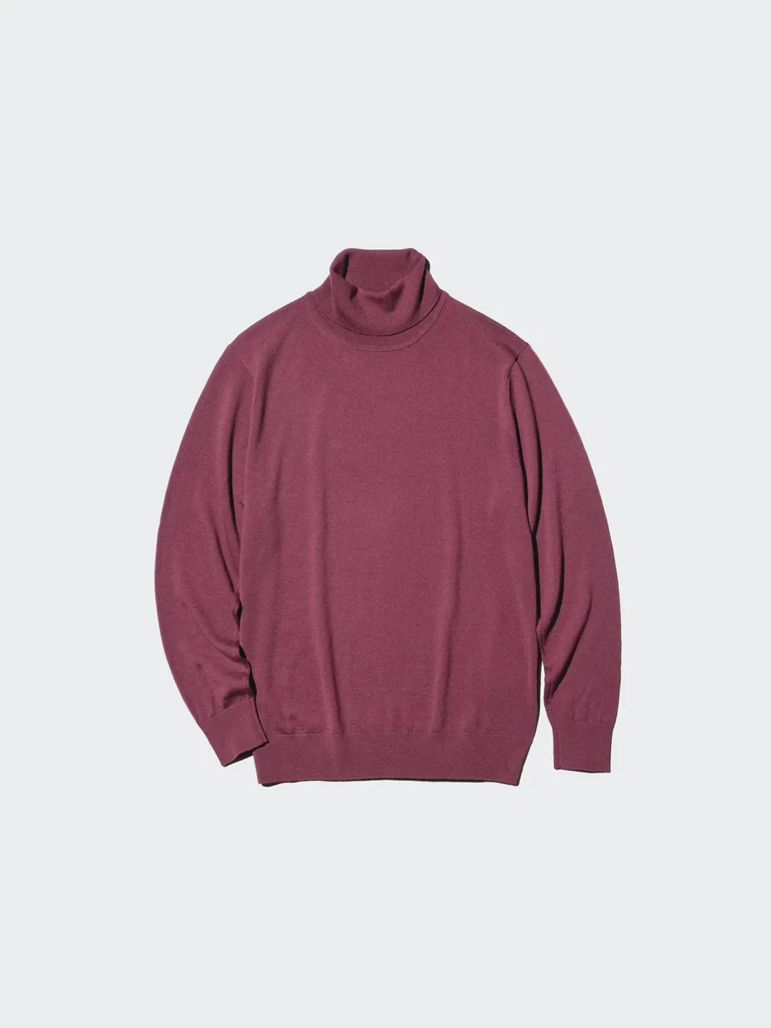 Водолазка из тонкой мериносовой шерсти, Uniqlo