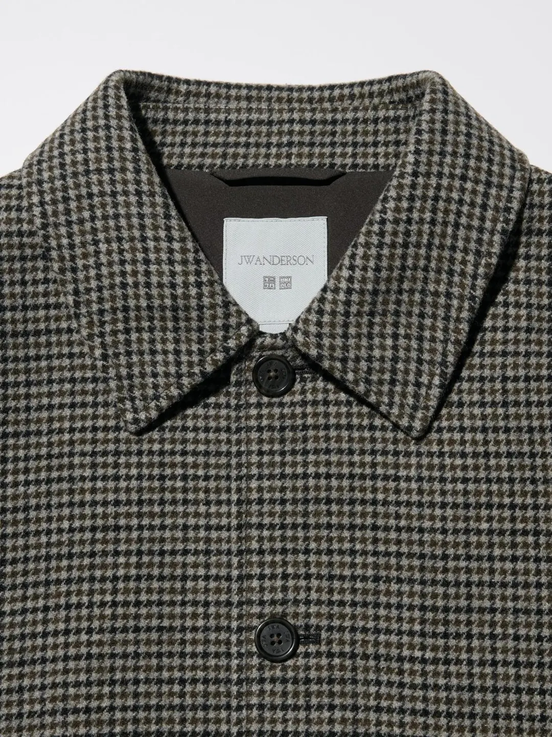 Короткая куртка свободного кроя в клетку, Uniqlo