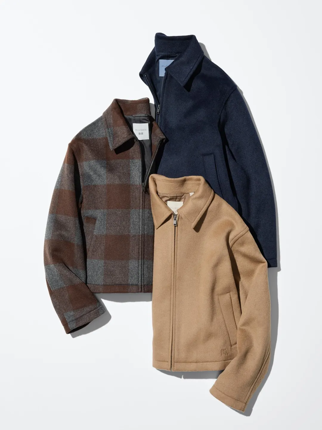 Короткая замшевая куртка, Uniqlo