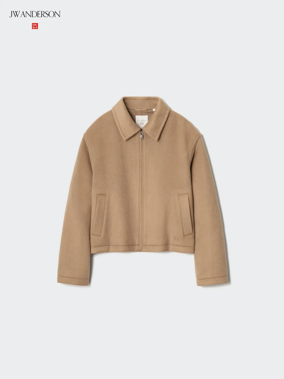 Короткая замшевая куртка, Uniqlo